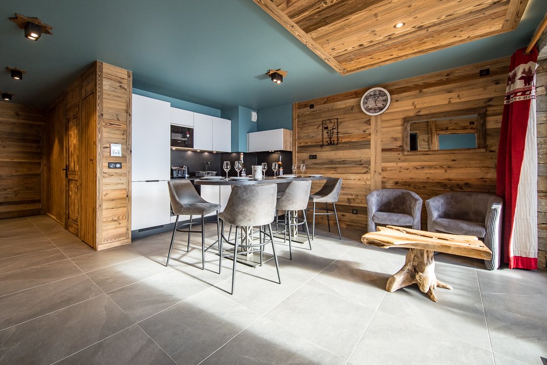 Appartement 6 personnes avec sauna dans une résidence neuve au pied des pistes