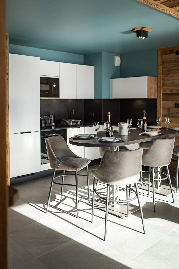 Appartement 6 personnes avec sauna dans une résidence neuve au pied des pistes