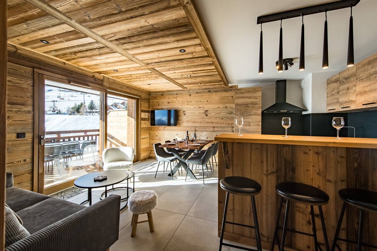 Appartement 6 personnes dans une résidence neuve au pied des pistes