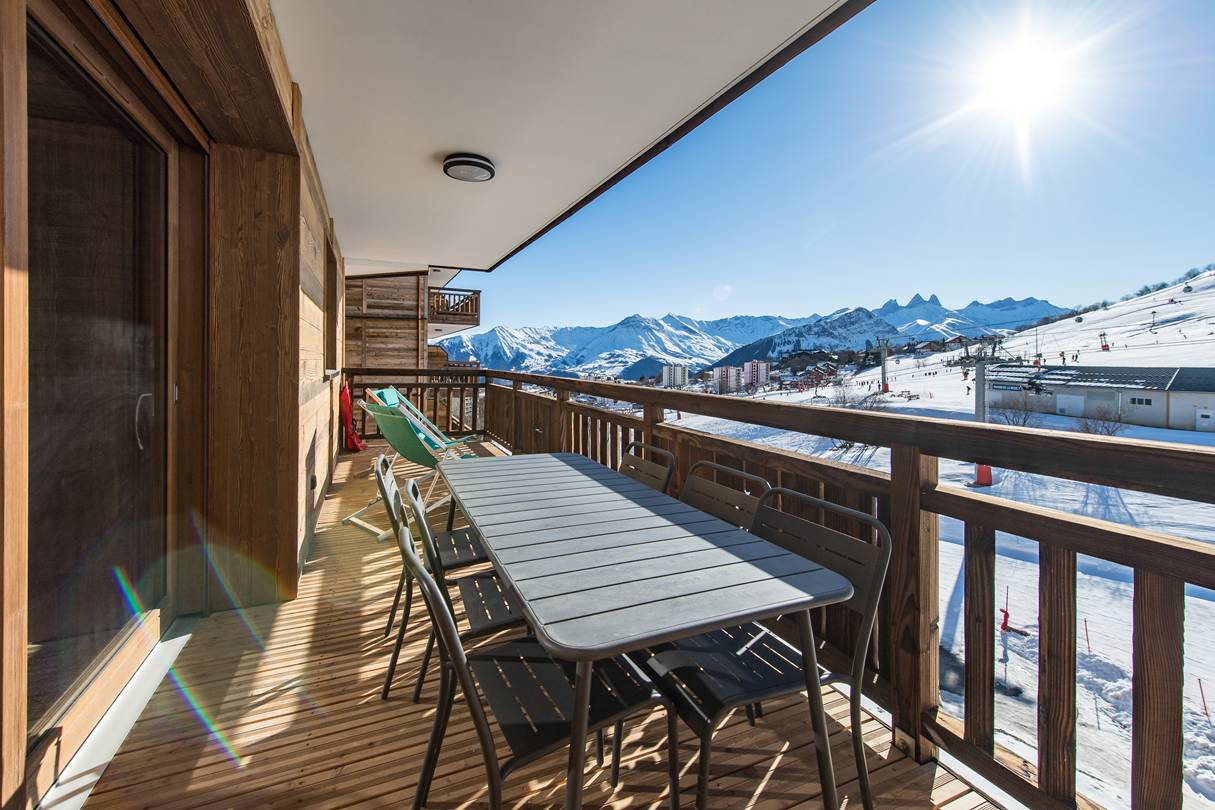 Appartement 6 personnes dans une résidence neuve au pied des pistes