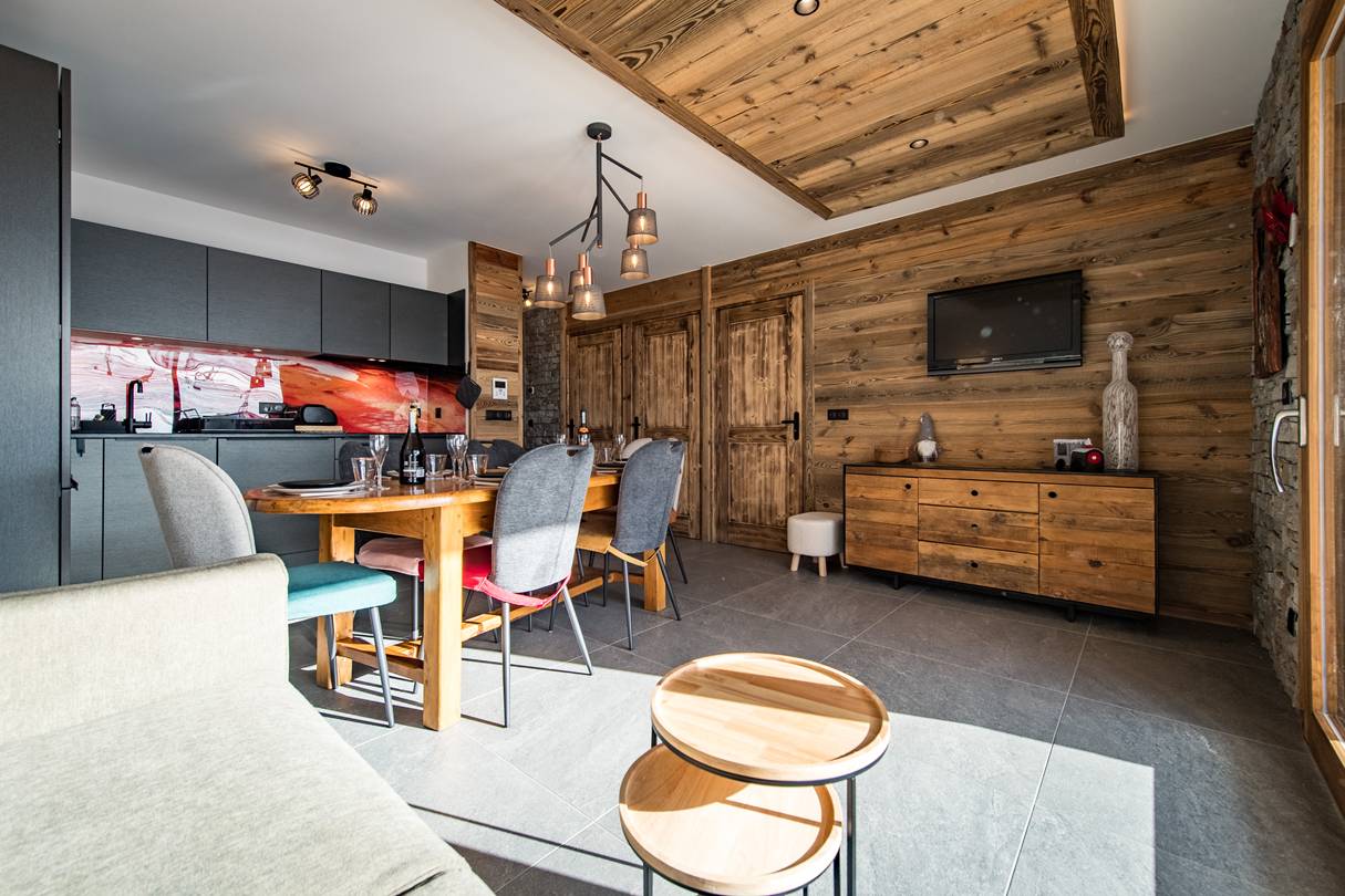 Appartement 6 personnes dans une résidence neuve au pied des pistes