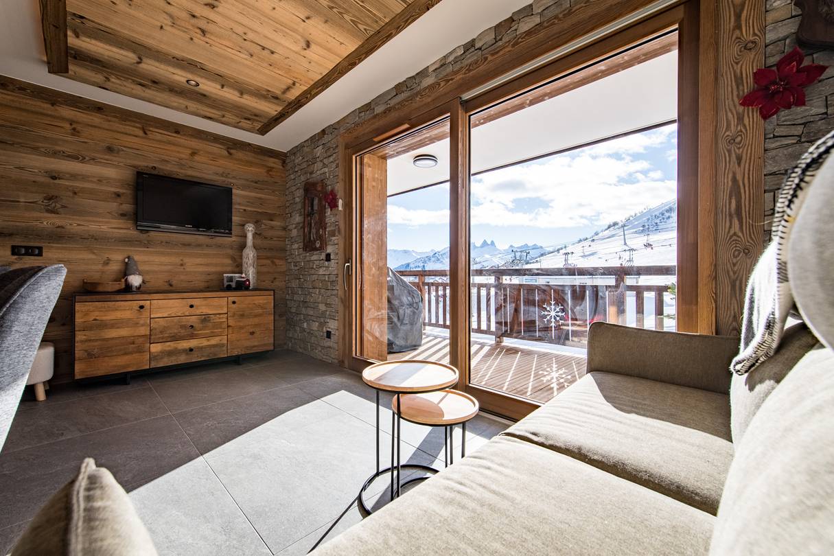 Appartement 6 personnes dans une résidence neuve au pied des pistes