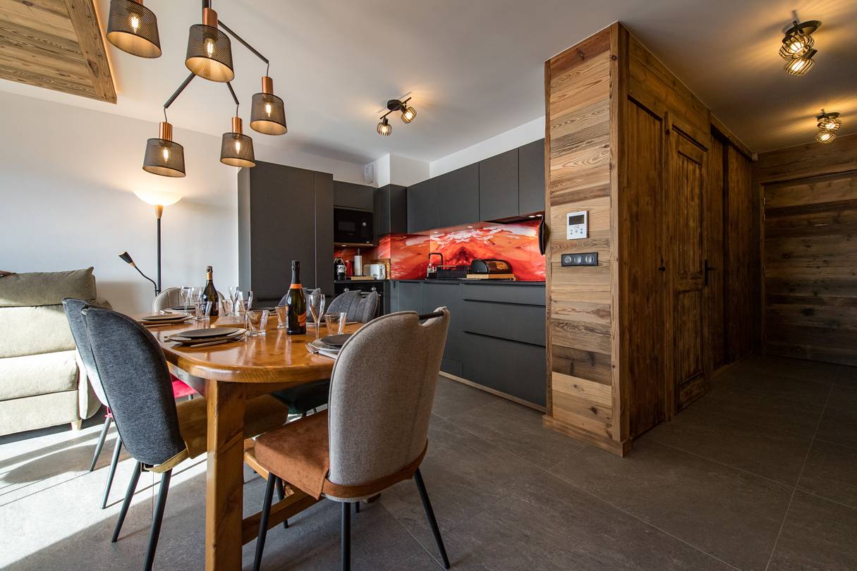 Appartement 6 personnes dans une résidence neuve au pied des pistes