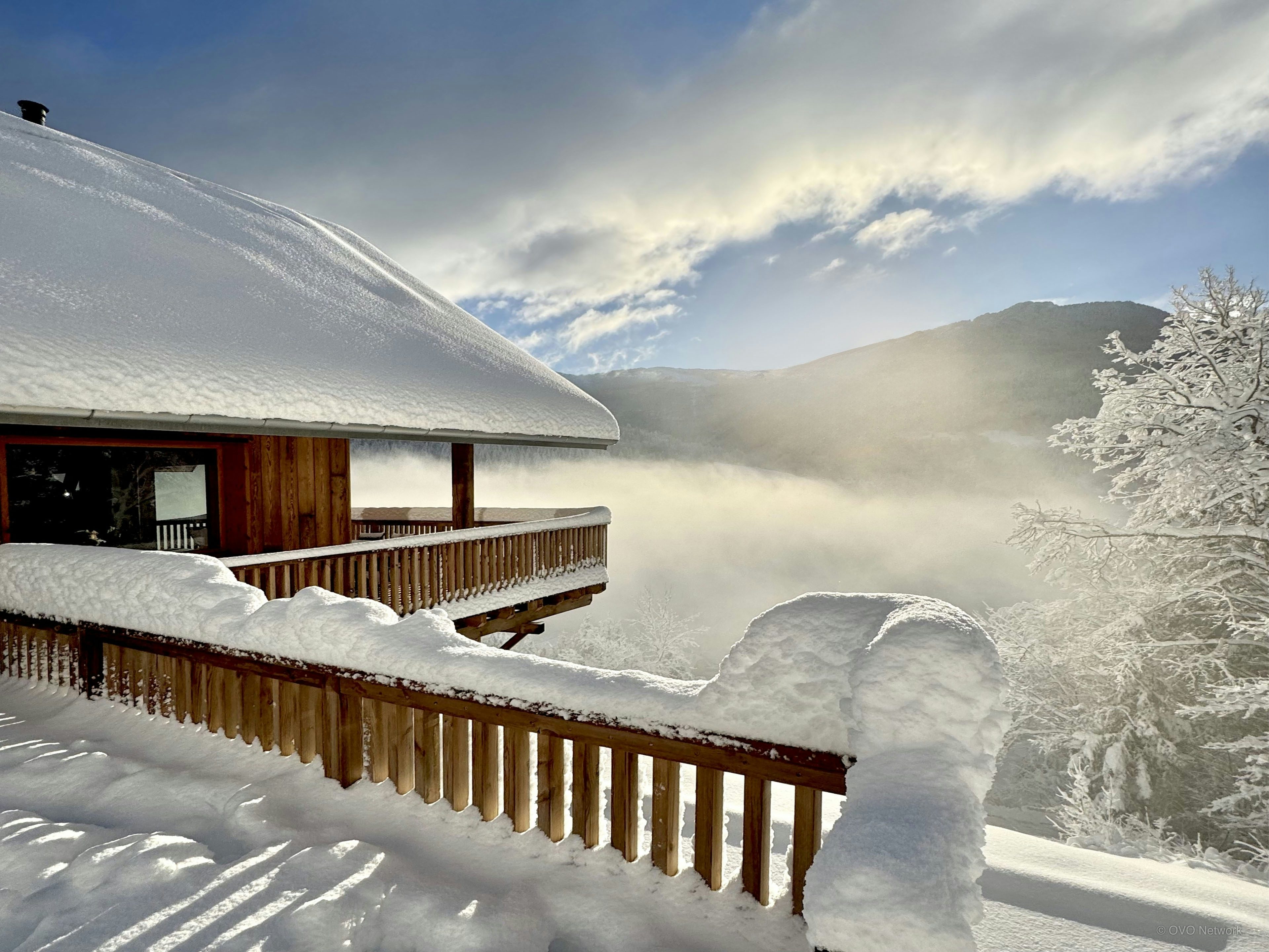 Vue splendide dans cadre naturel pour 9