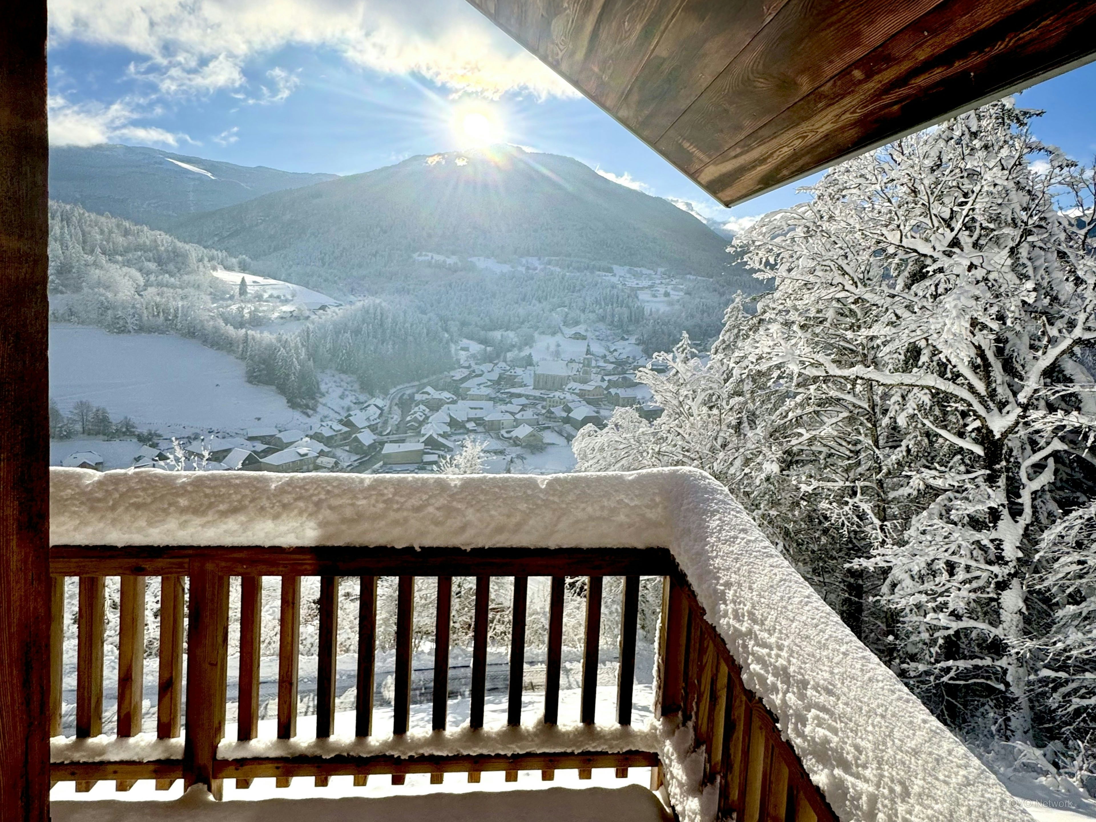 Vue splendide dans cadre naturel pour 9