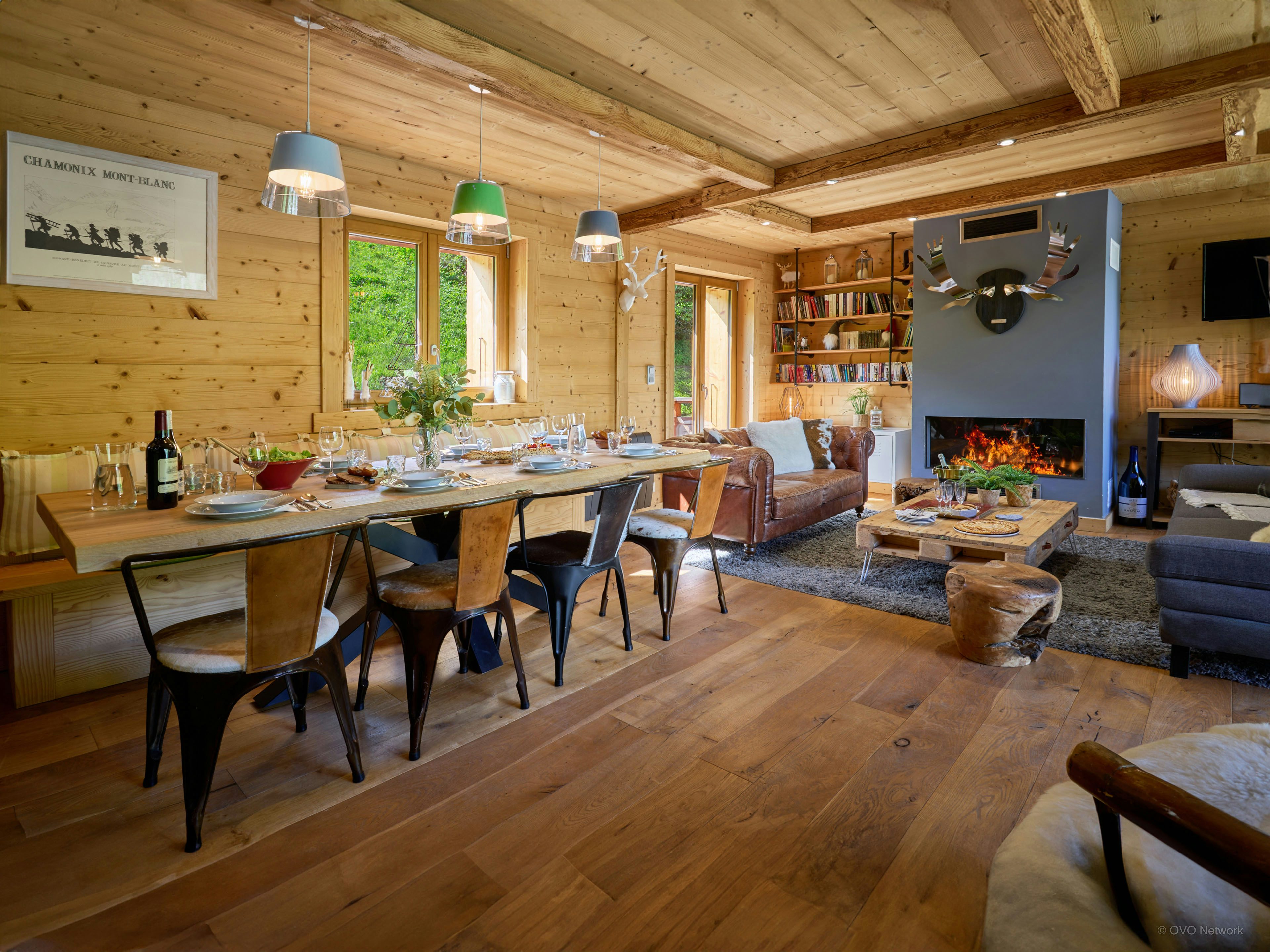 Appartement « skis aux pieds » pour 8 à La Clusaz