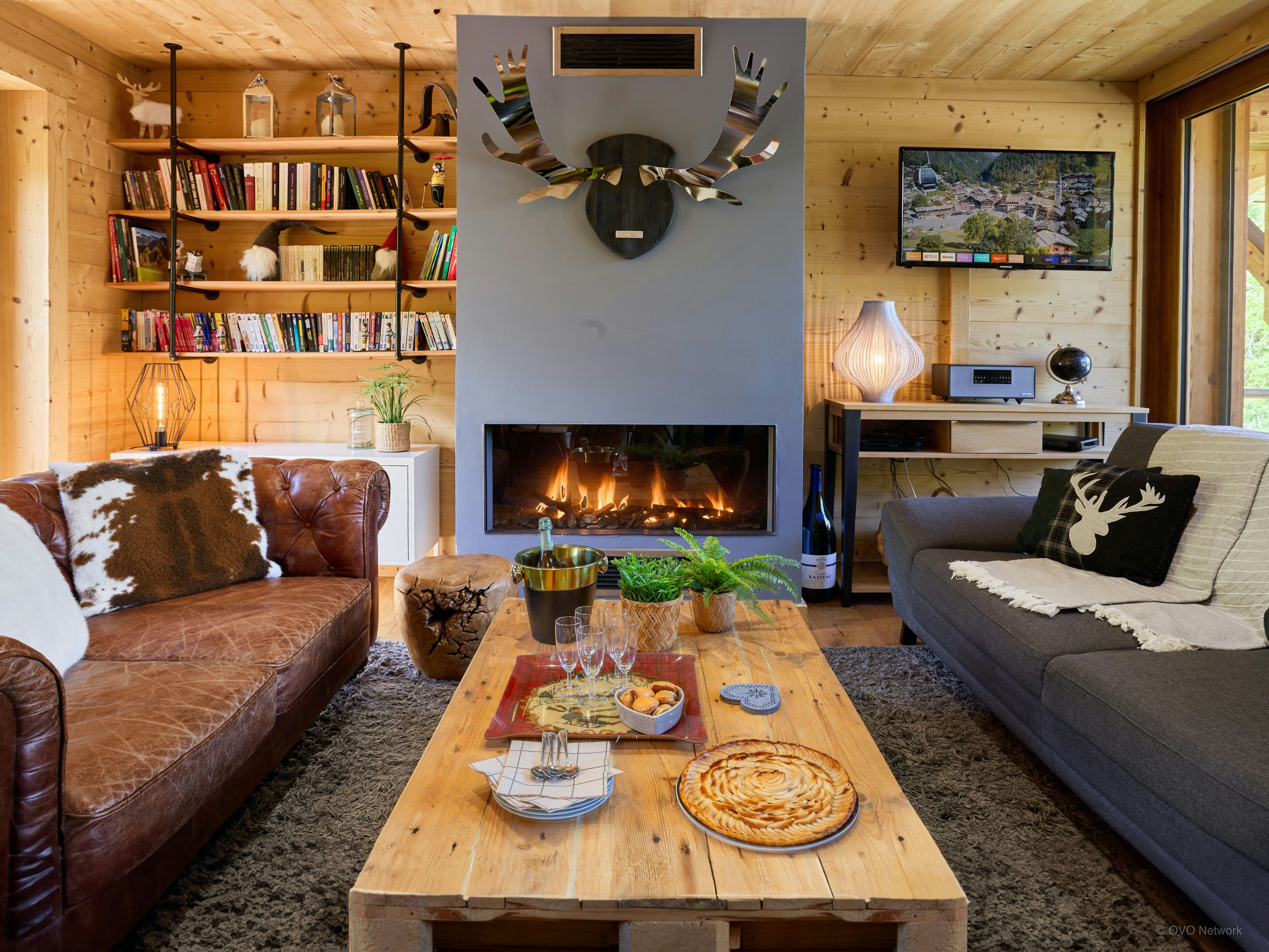 Appartement « skis aux pieds » pour 8 à La Clusaz