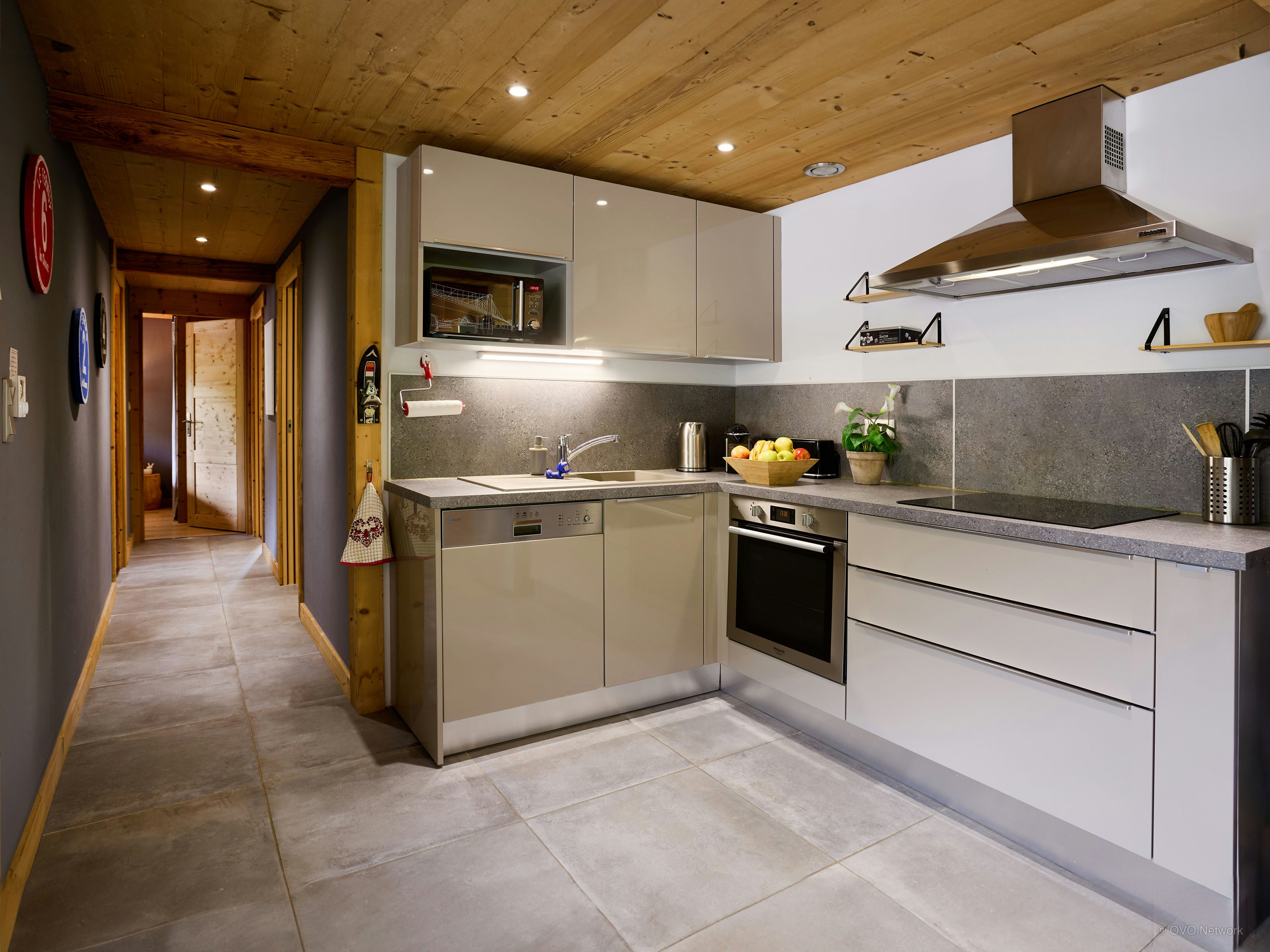 Appartement « skis aux pieds » pour 8 à la clusaz