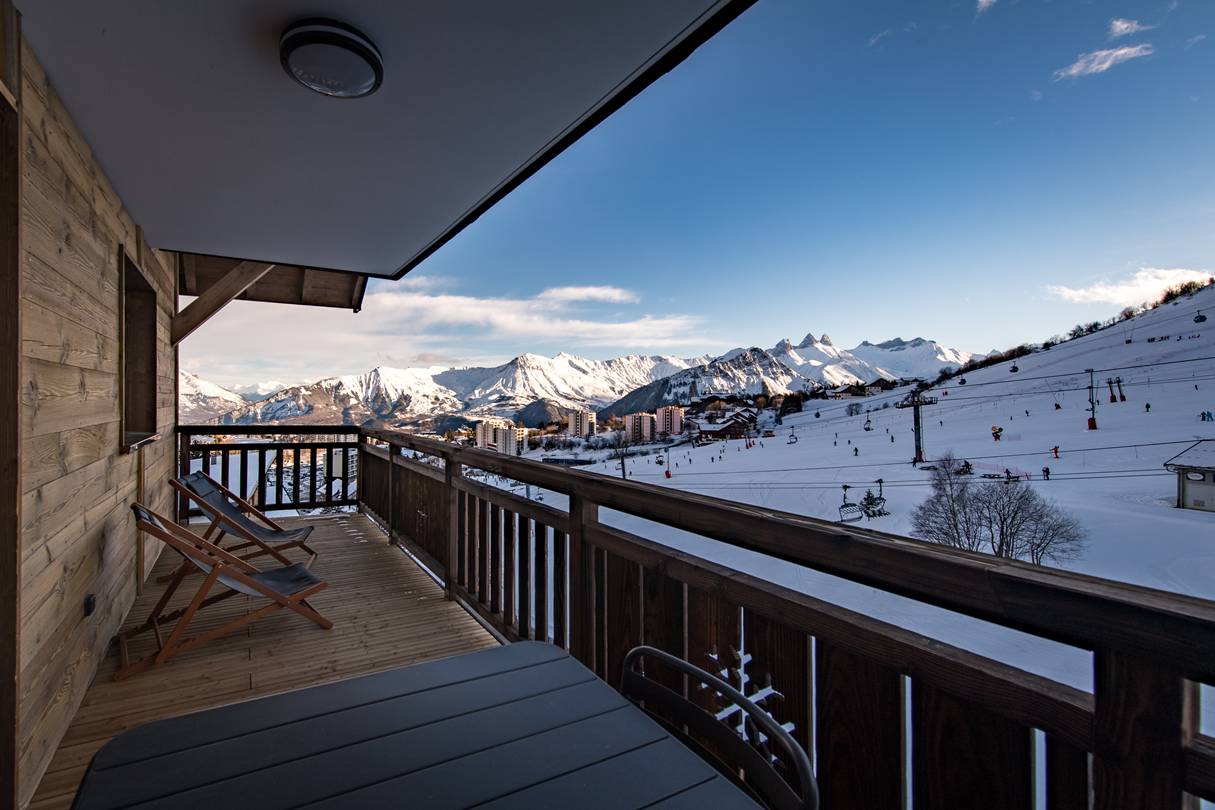 Appartement 7 personnes dans une résidence neuve au pied des pistes