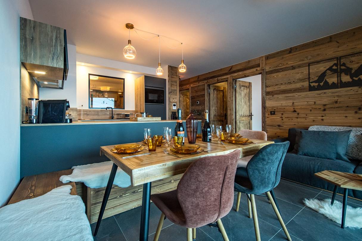 Appartement 7 personnes dans une résidence neuve au pied des pistes