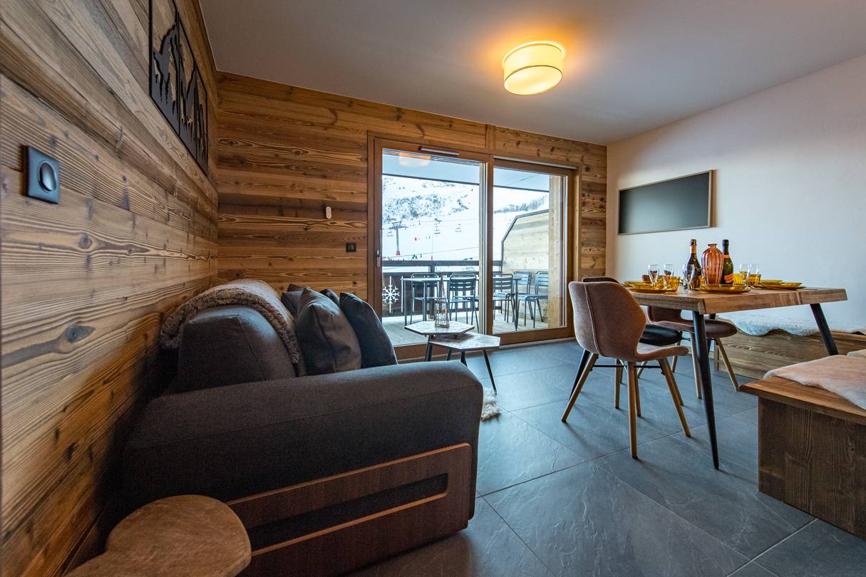 Appartement 7 personnes dans une résidence neuve au pied des pistes