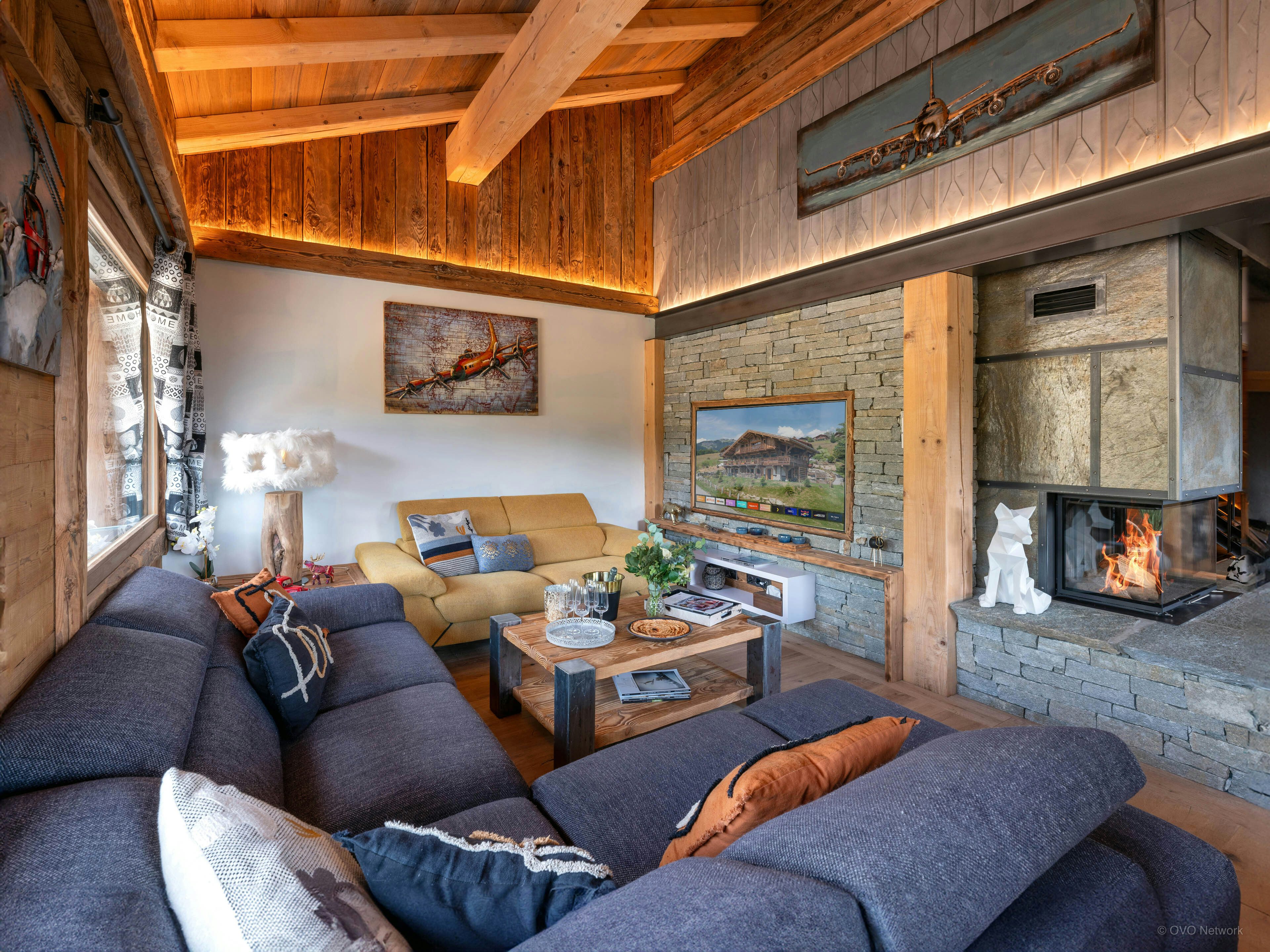 Séjour montagne pour 14 avec jacuzzi, hammam et sauna