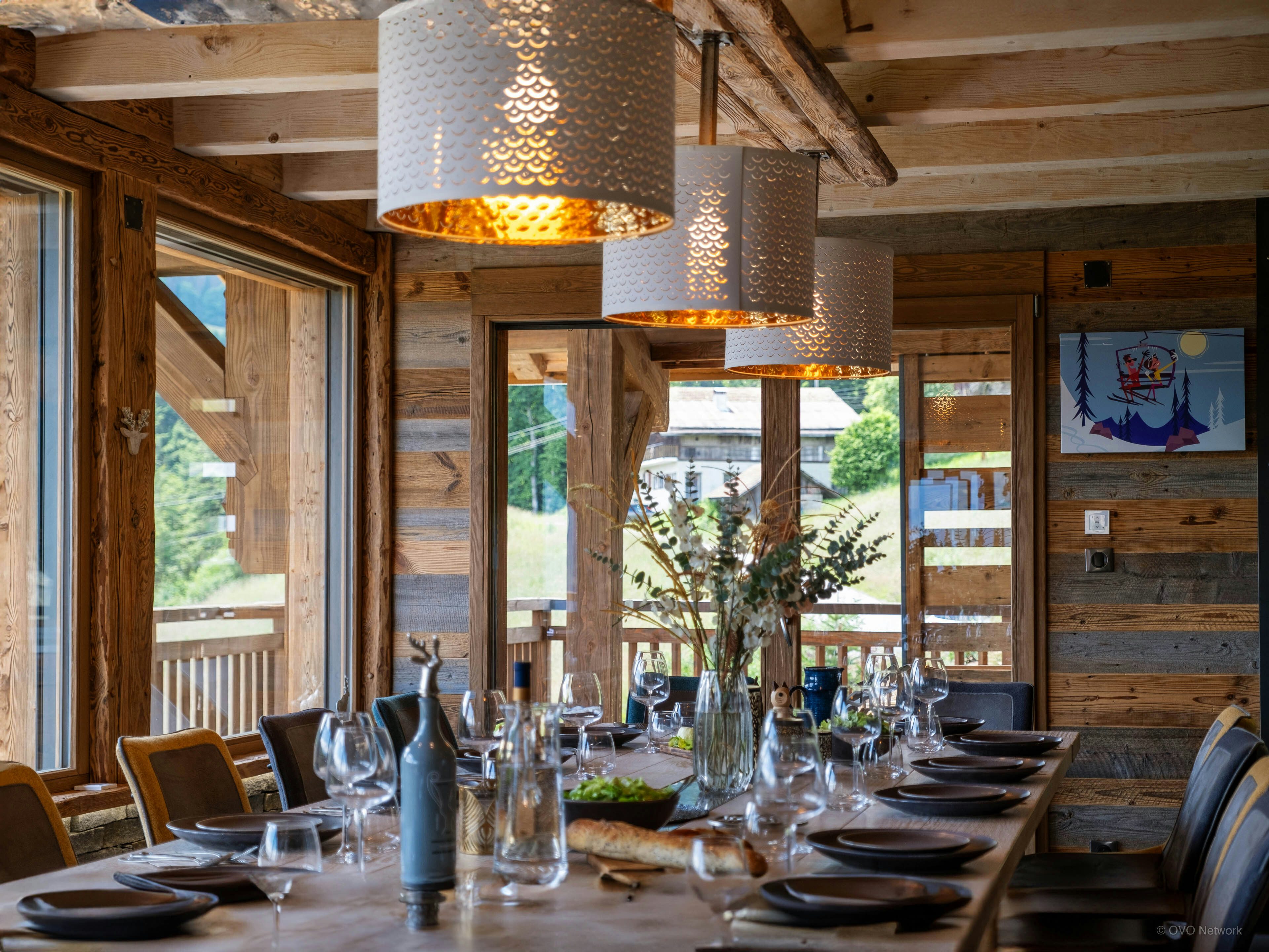 Séjour montagne pour 14 avec jacuzzi, hammam et sauna