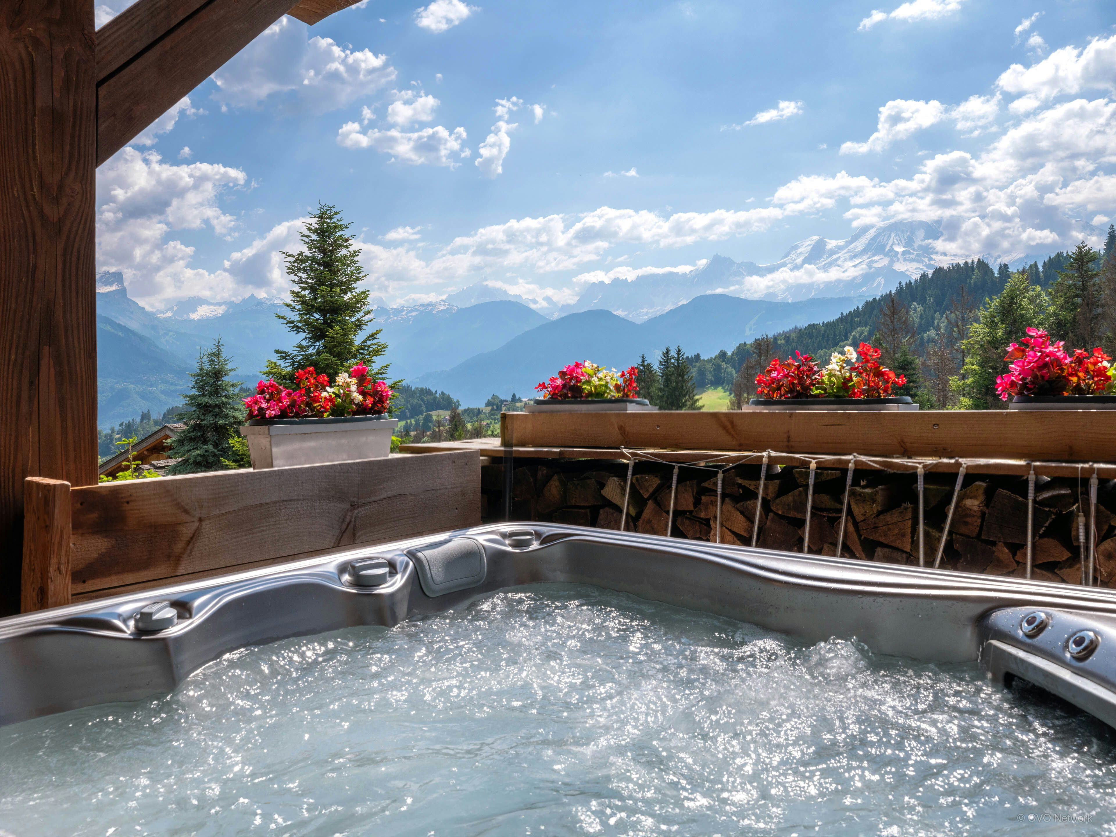 Séjour montagne pour 14 avec jacuzzi, hammam et sauna