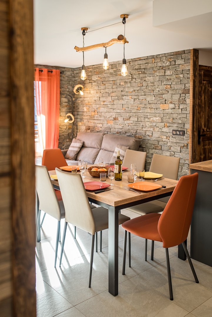 Bel appartement Haut de Gamme 6 personnes avec deux terrasses ensoleillées au coeur du village