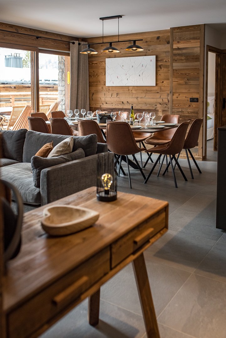 Appartement Haut de Gamme et spacieux au cœur du village avec sauna
