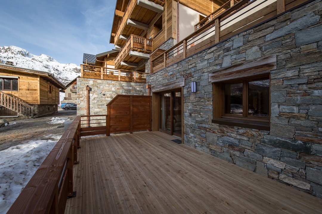 Appartement Haut de Gamme avec une grande terrasse au cœur du village - 6 personnes