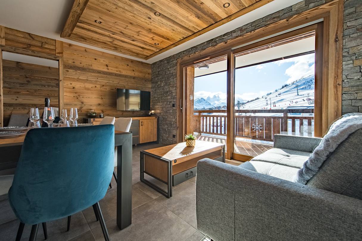 Appartement 6 personnes dans une résidence neuve au pied des pistes