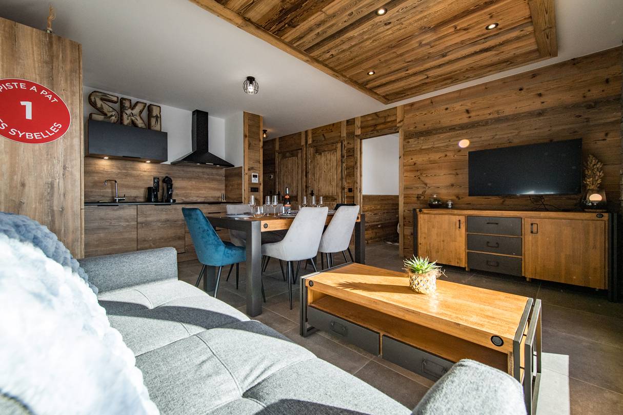 Appartement 6 personnes dans une résidence neuve au pied des pistes