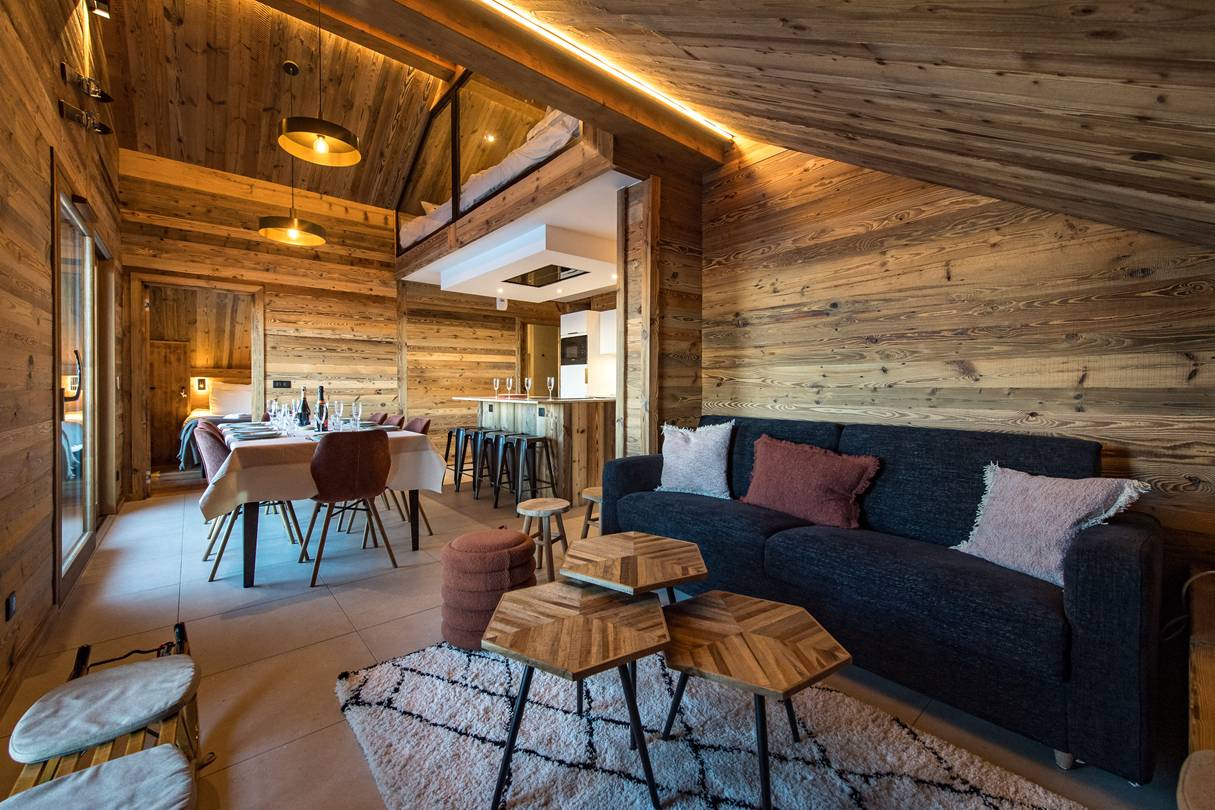 Appartement en duplex 8 personnes dans une résidence neuve au pied des pistes