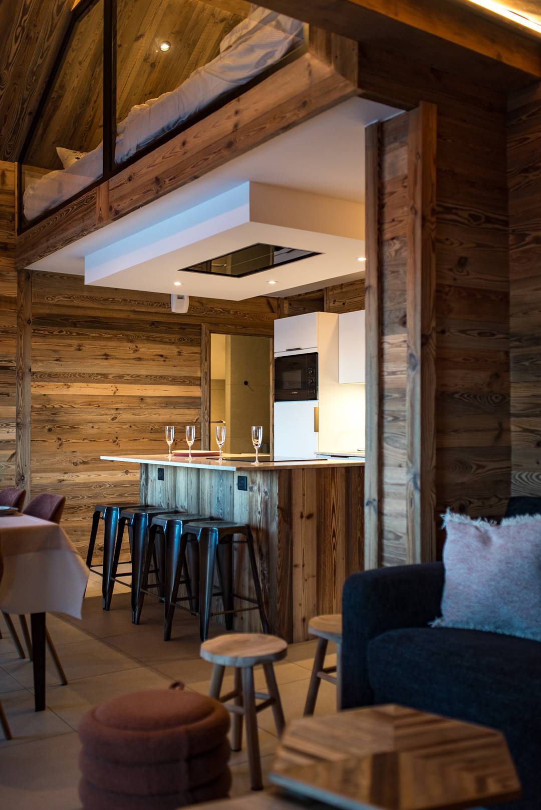 Appartement en duplex 8 personnes dans une résidence neuve au pied des pistes