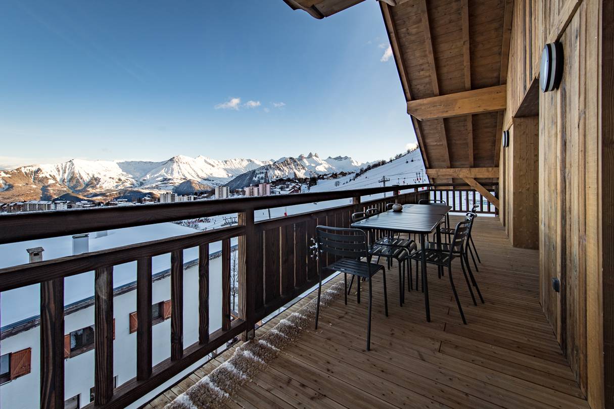 Appartement en duplex 8 personnes dans une résidence neuve au pied des pistes