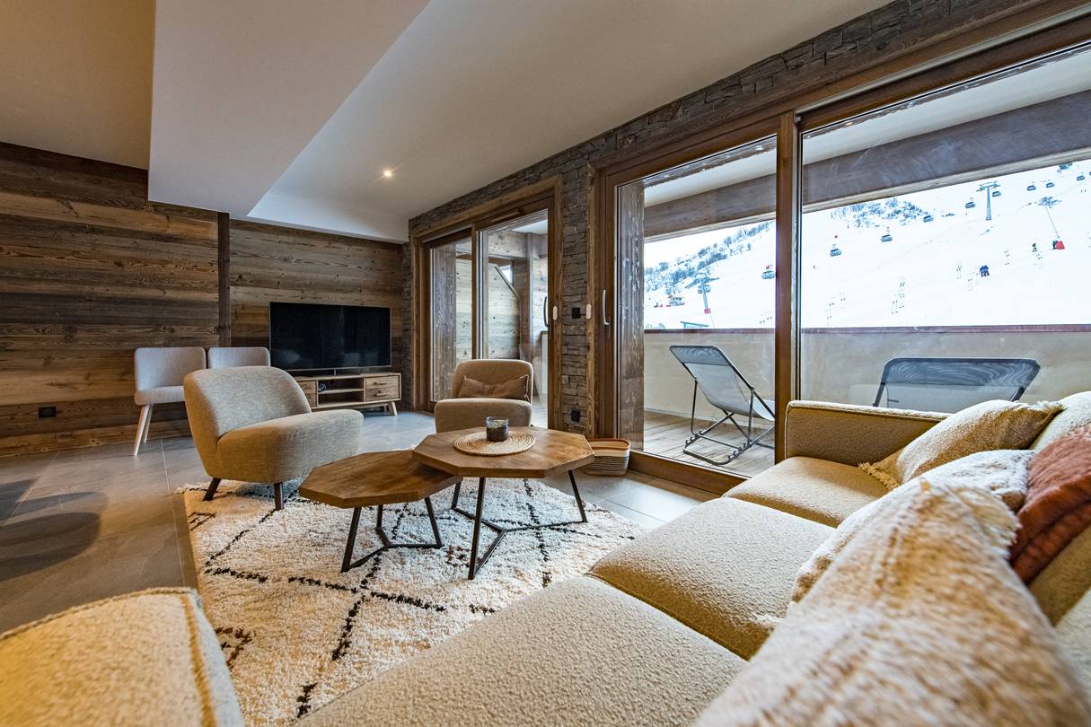 Appartement 8 personnes dans une résidence neuve sur le front de neige