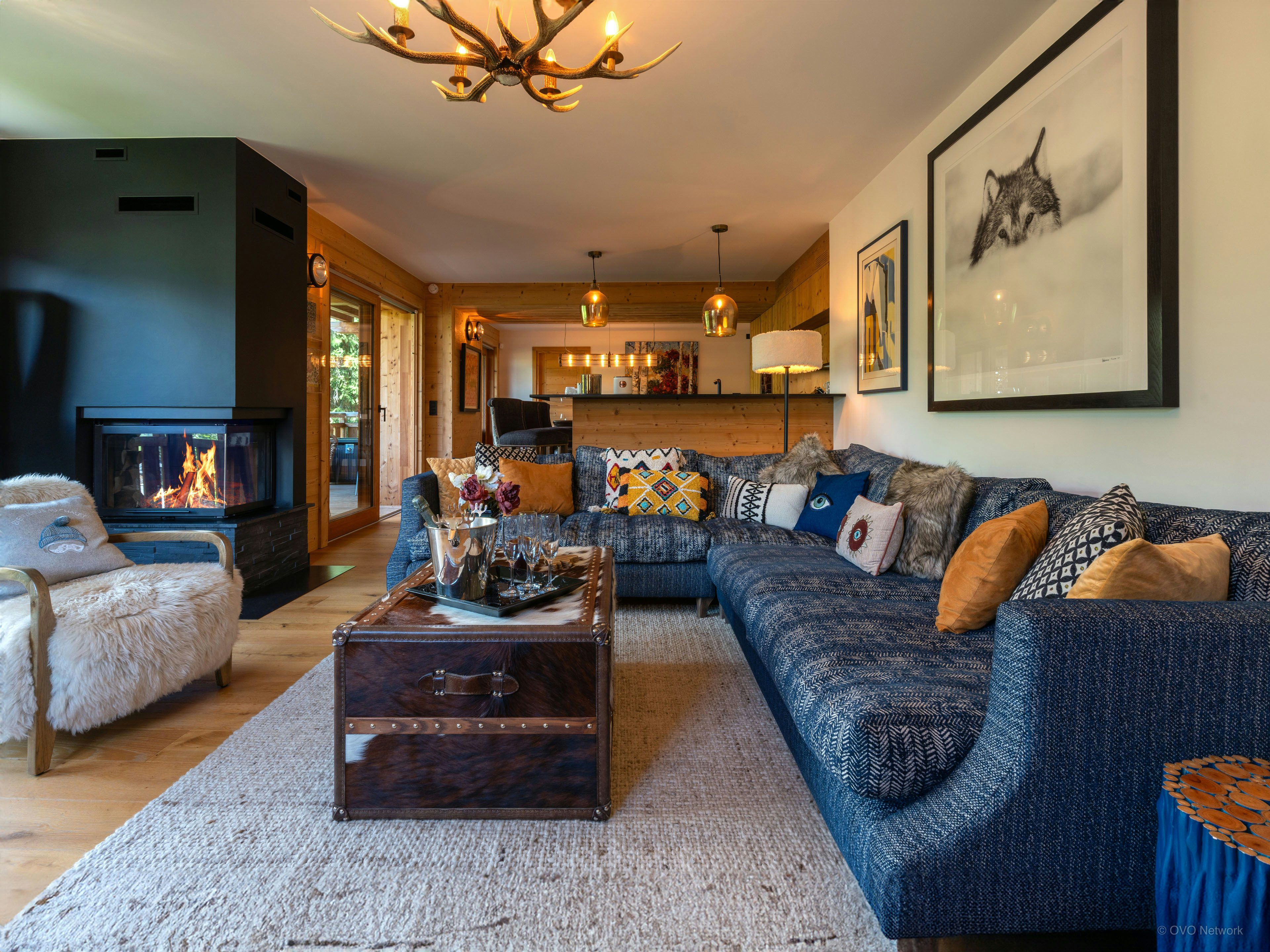 Appartement à Megève avec salle de sport