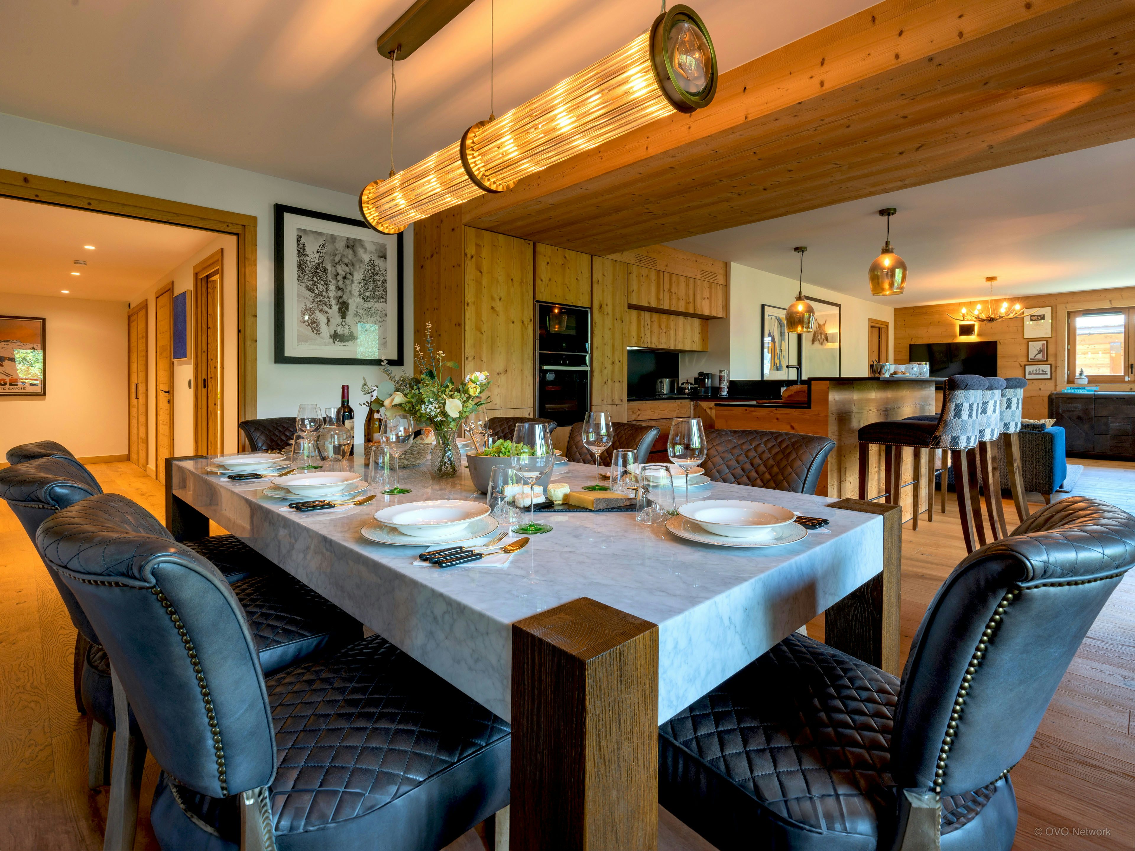 Appartement à Megève avec salle de sport