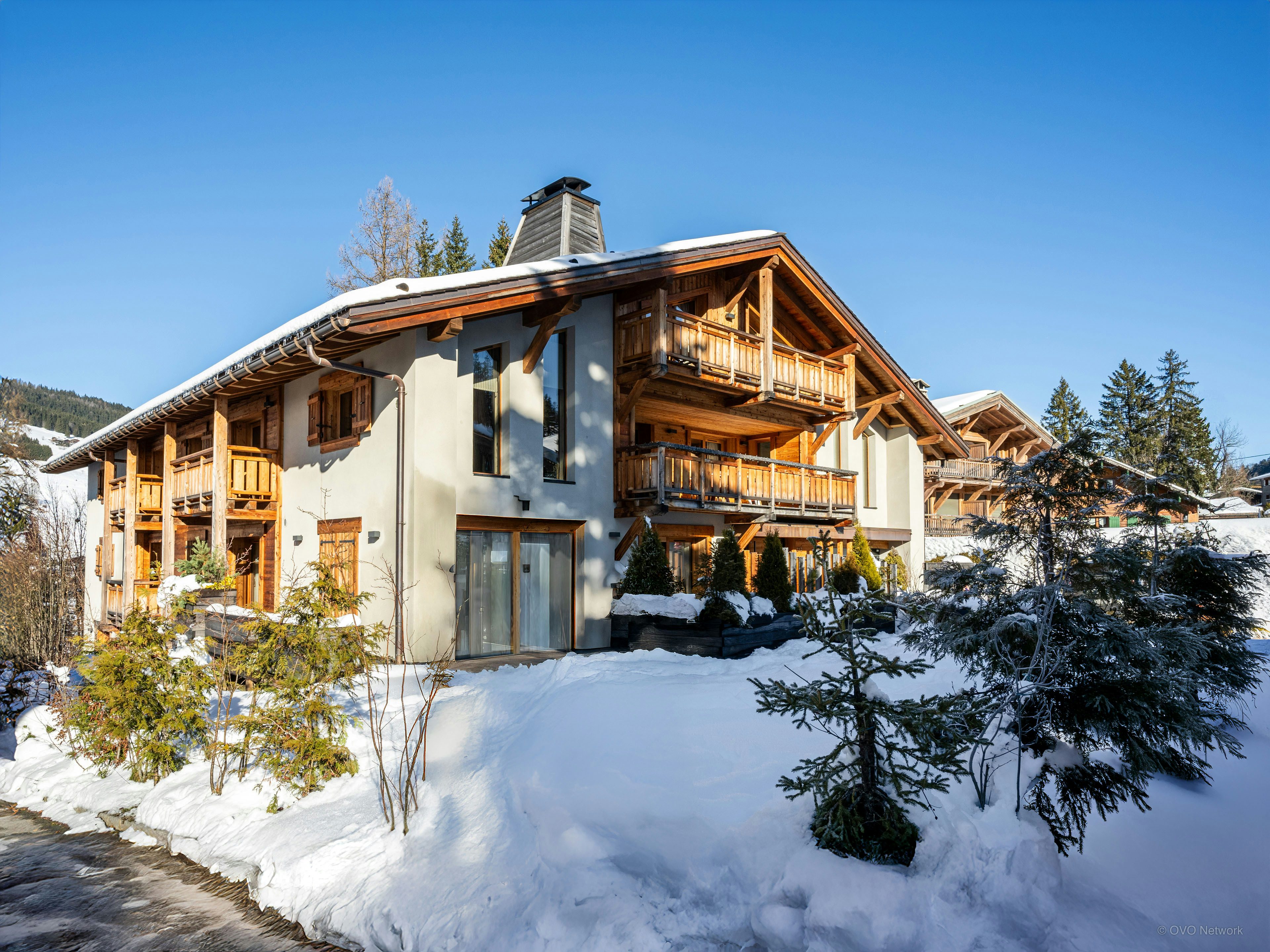 Appartement à Megève avec salle de sport