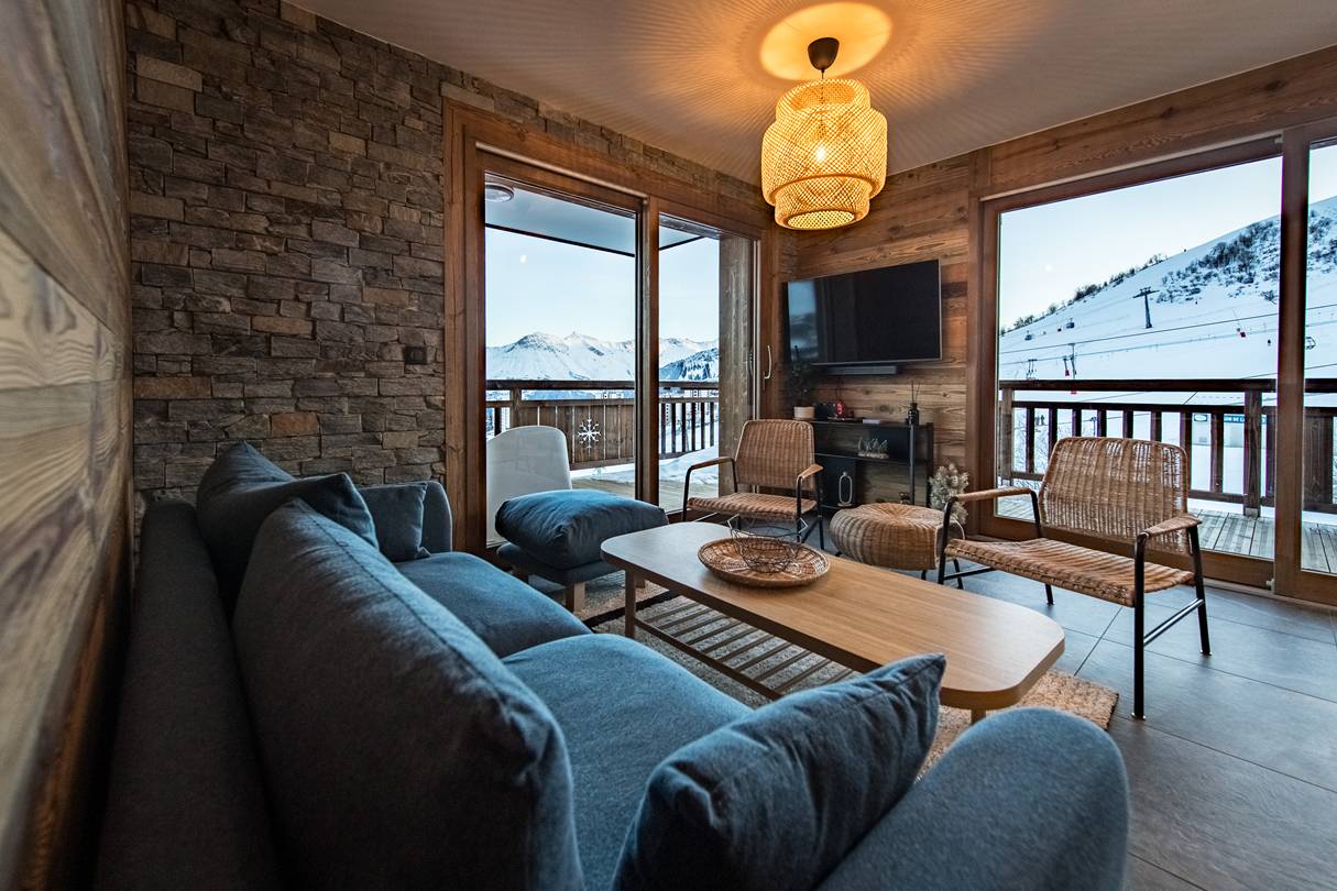 Appartement 8 personnes dans une résidence neuve au pied des pistes