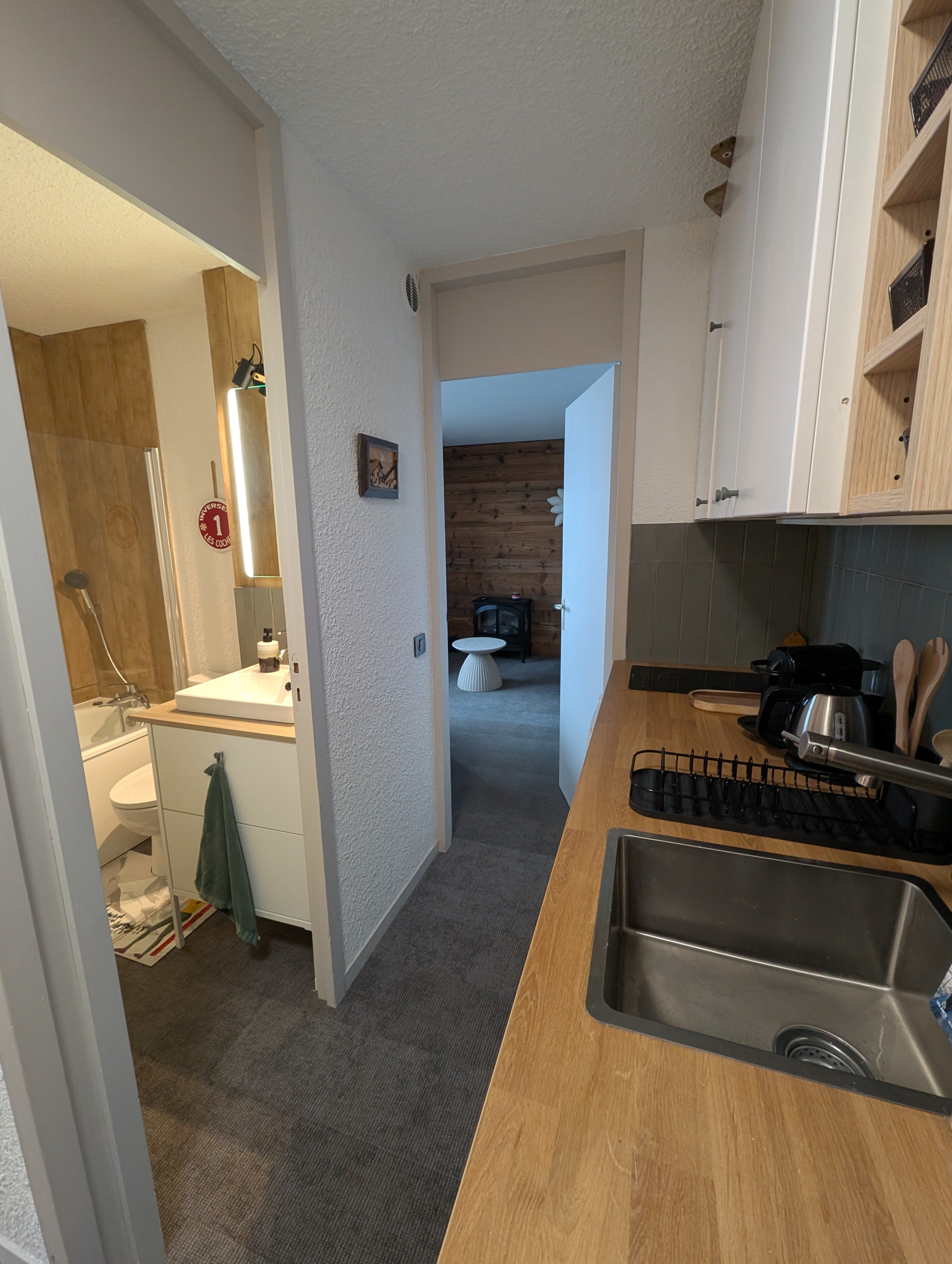 La Plagne-Les Coches / Studio ski aux pieds 