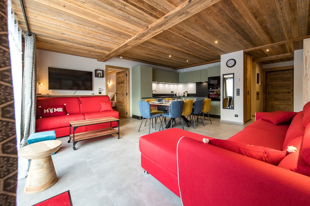 Appartement neuf en hyper centre station - 8/9 personnes