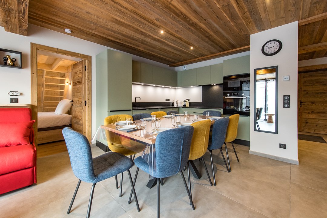 Appartement neuf en hyper centre station - 8/9 personnes