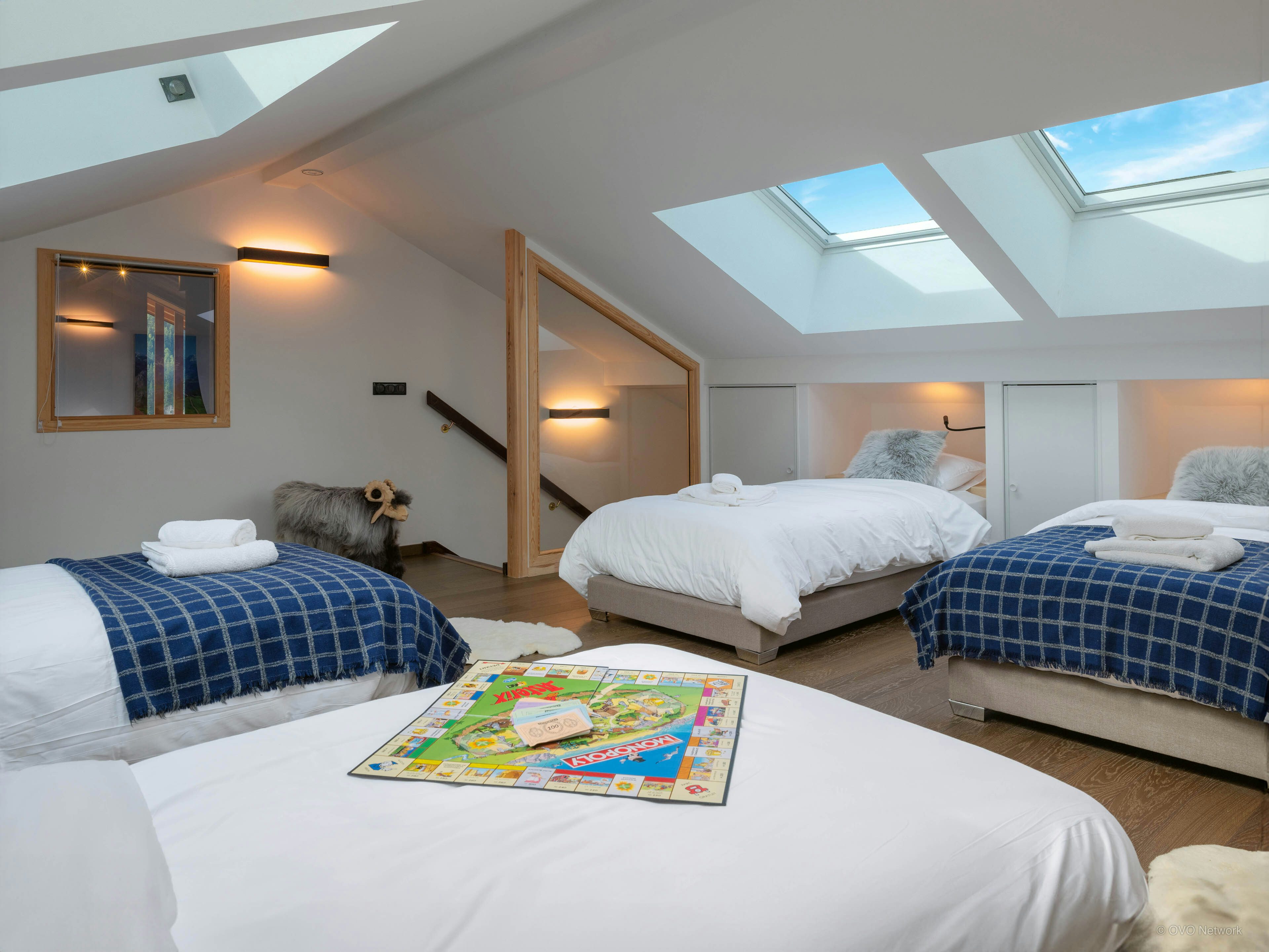 Penthouse « skis aux pieds » pour 10 aux portes du soleil