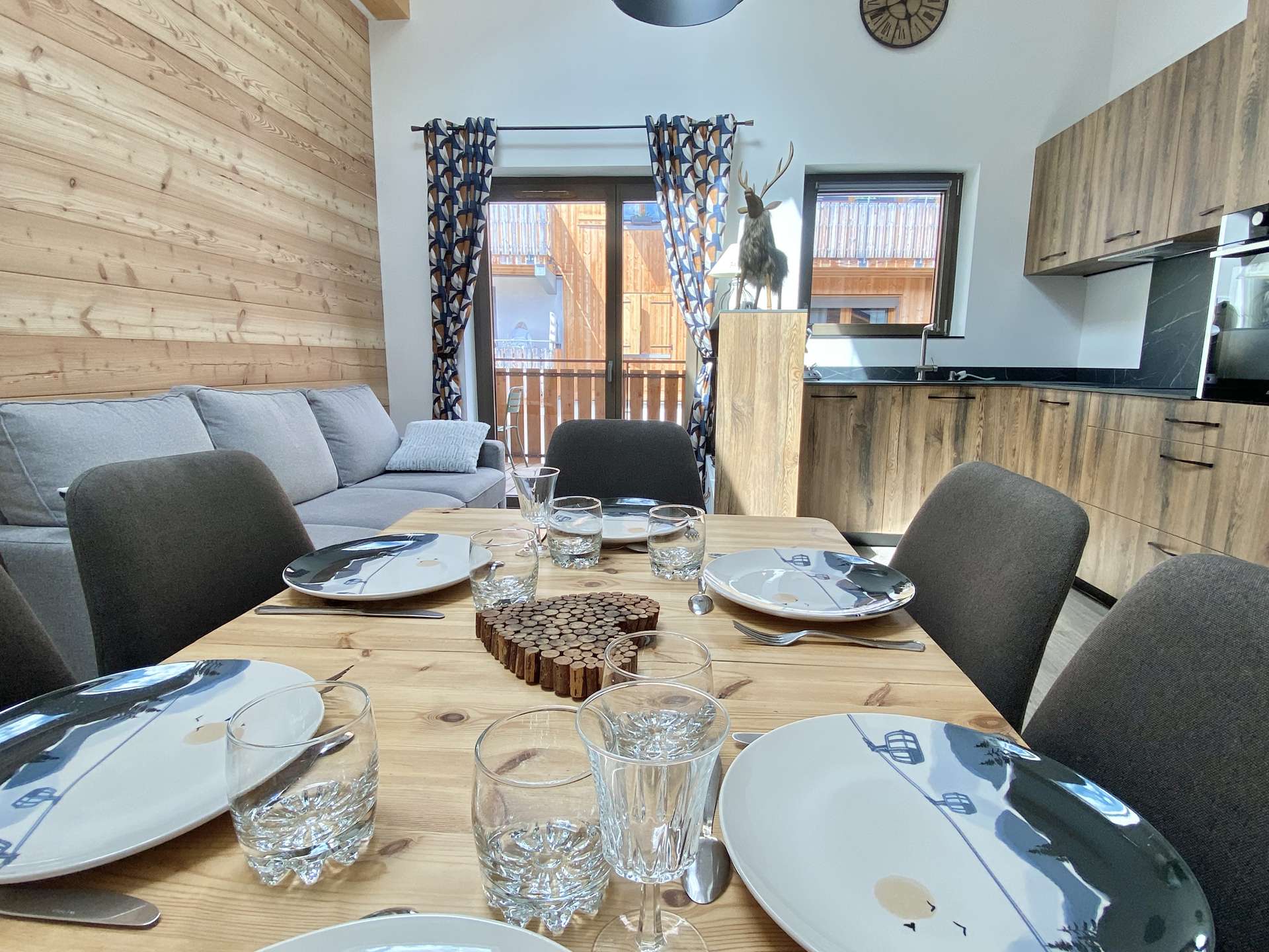 Appartement 3 pièces à Praz-sur-Arly - 6 personnes