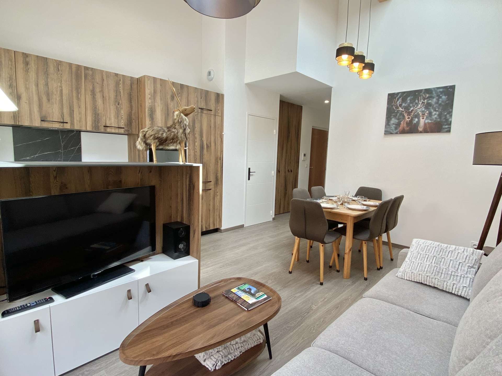 Appartement 3 pièces à Praz-sur-Arly - 6 personnes