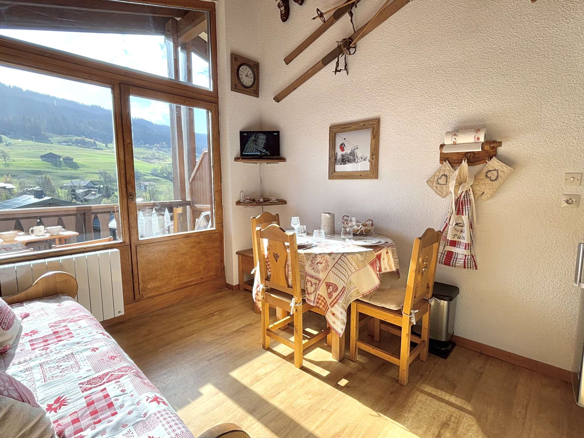 Appartement studio alcôve à Praz-Sur-Arly - 3 personnes