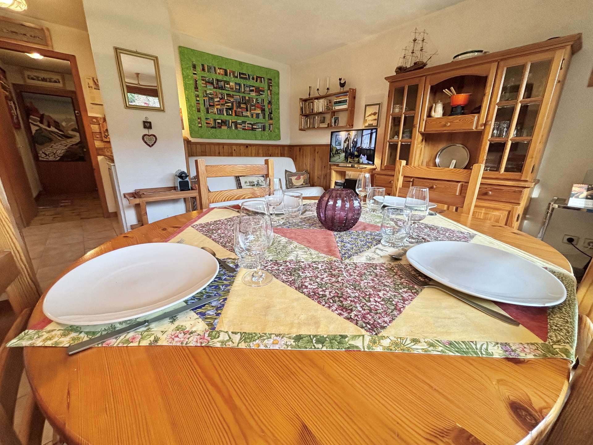 Studio cabine à Praz-sur-Arly - 4 personnes