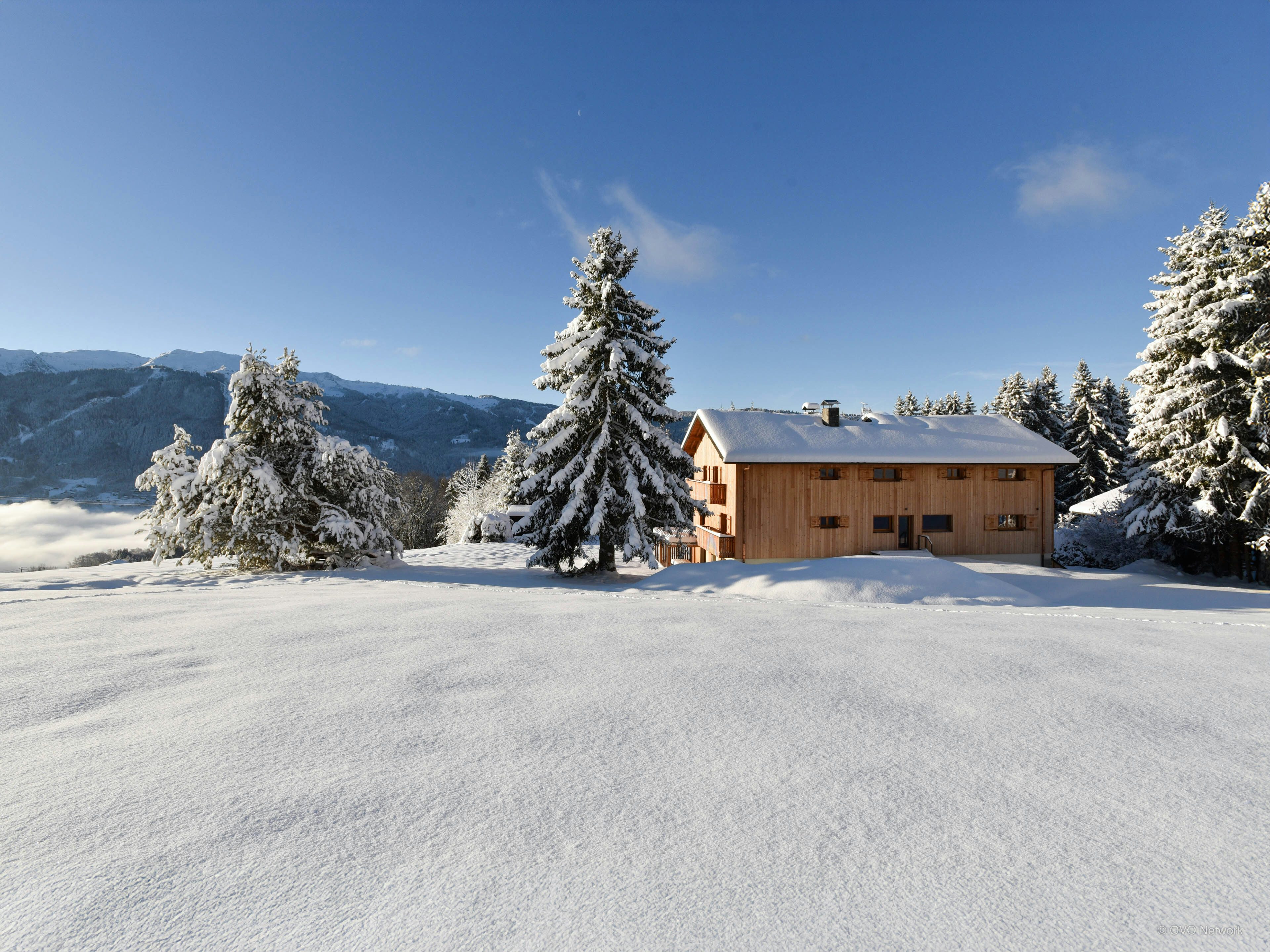 Séjour détente alpine pour 15 avec spa et cinema