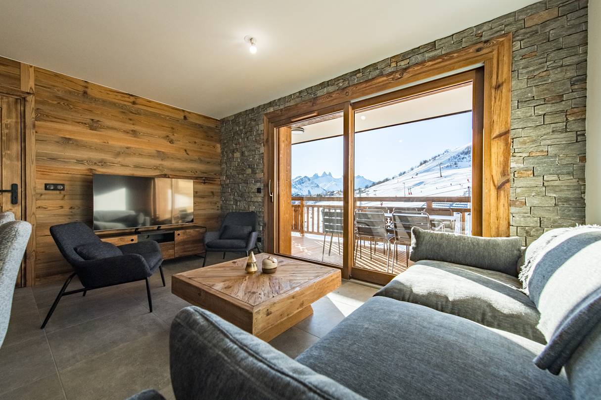 Appartement 6 personnes dans une résidence neuve au pied des pistes
