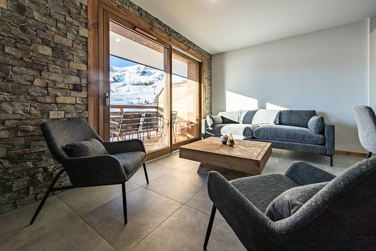 Appartement 6 personnes dans une résidence neuve au pied des pistes
