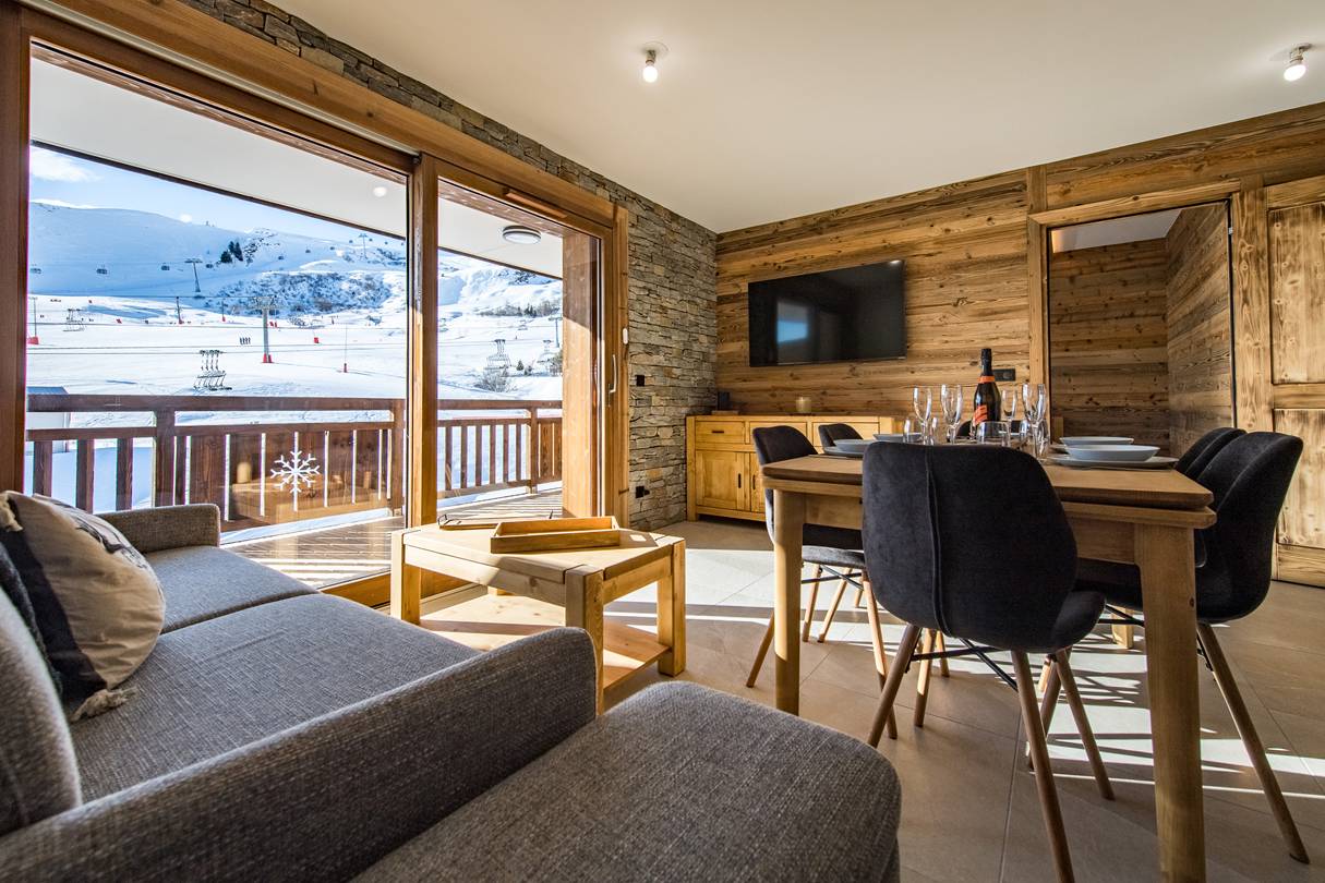 Appartement 6 personnes dans une résidence neuve au pied des pistes