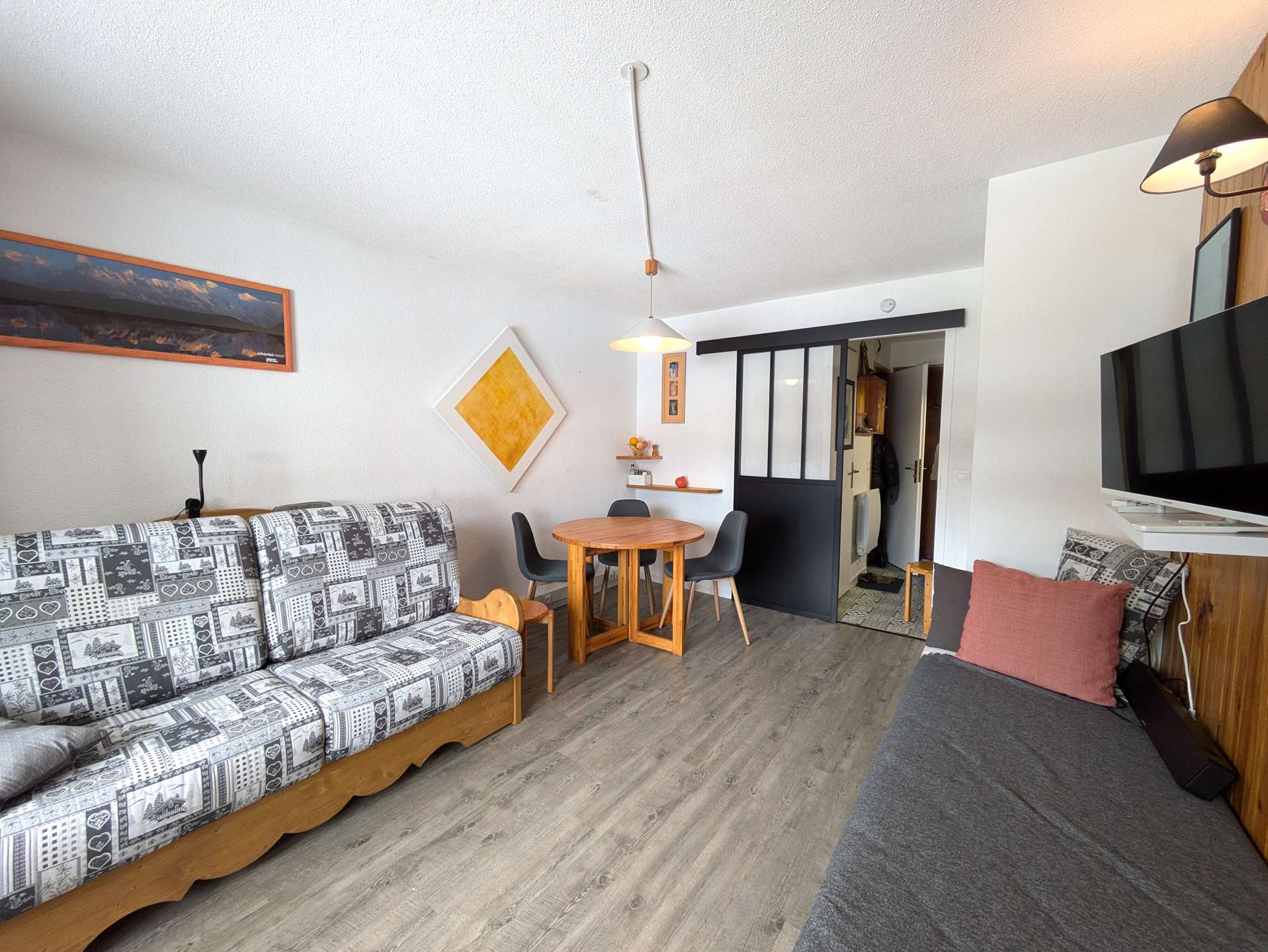 Mignon studio cabine 3 personnes au Planay