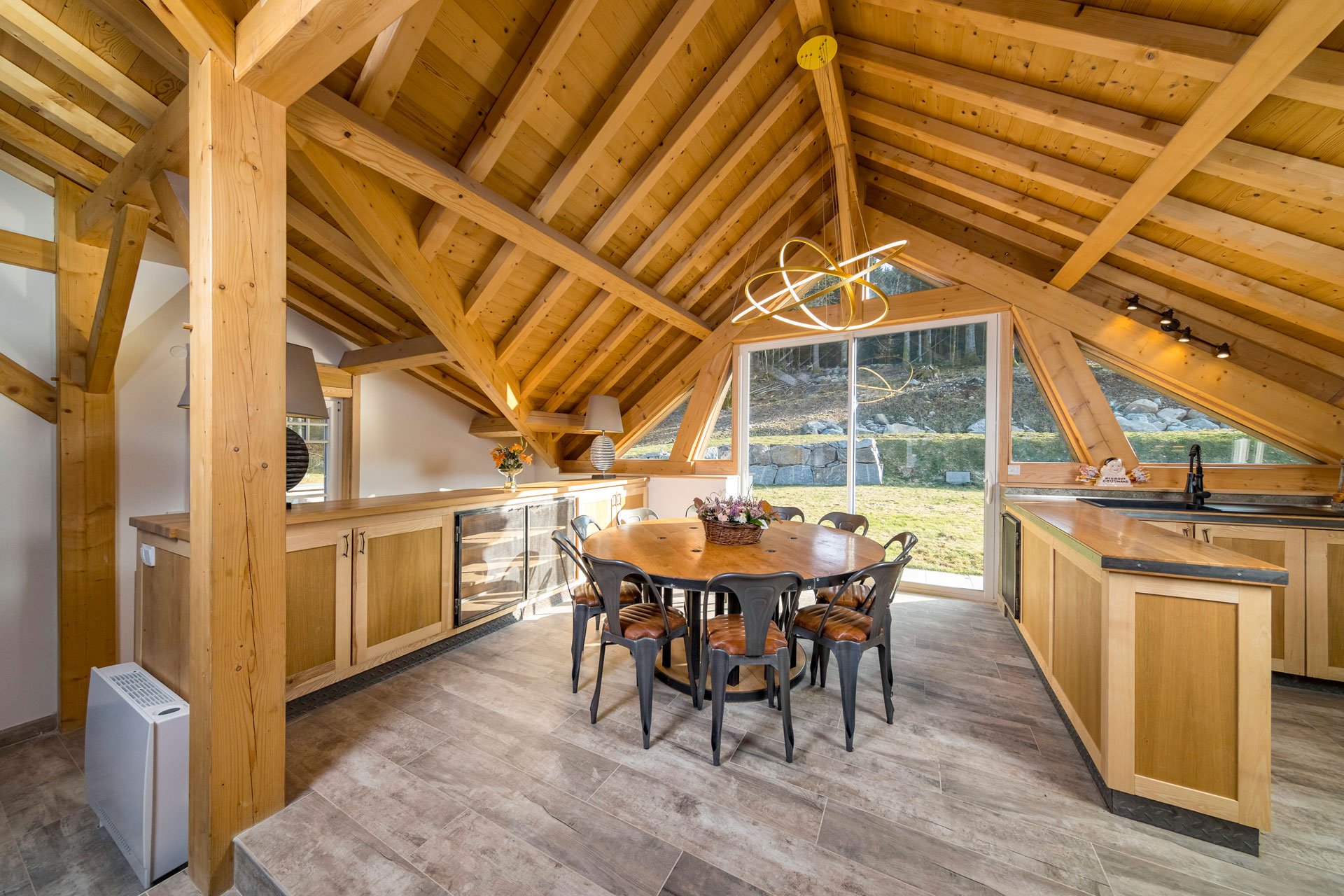 Home des bois à Ventron