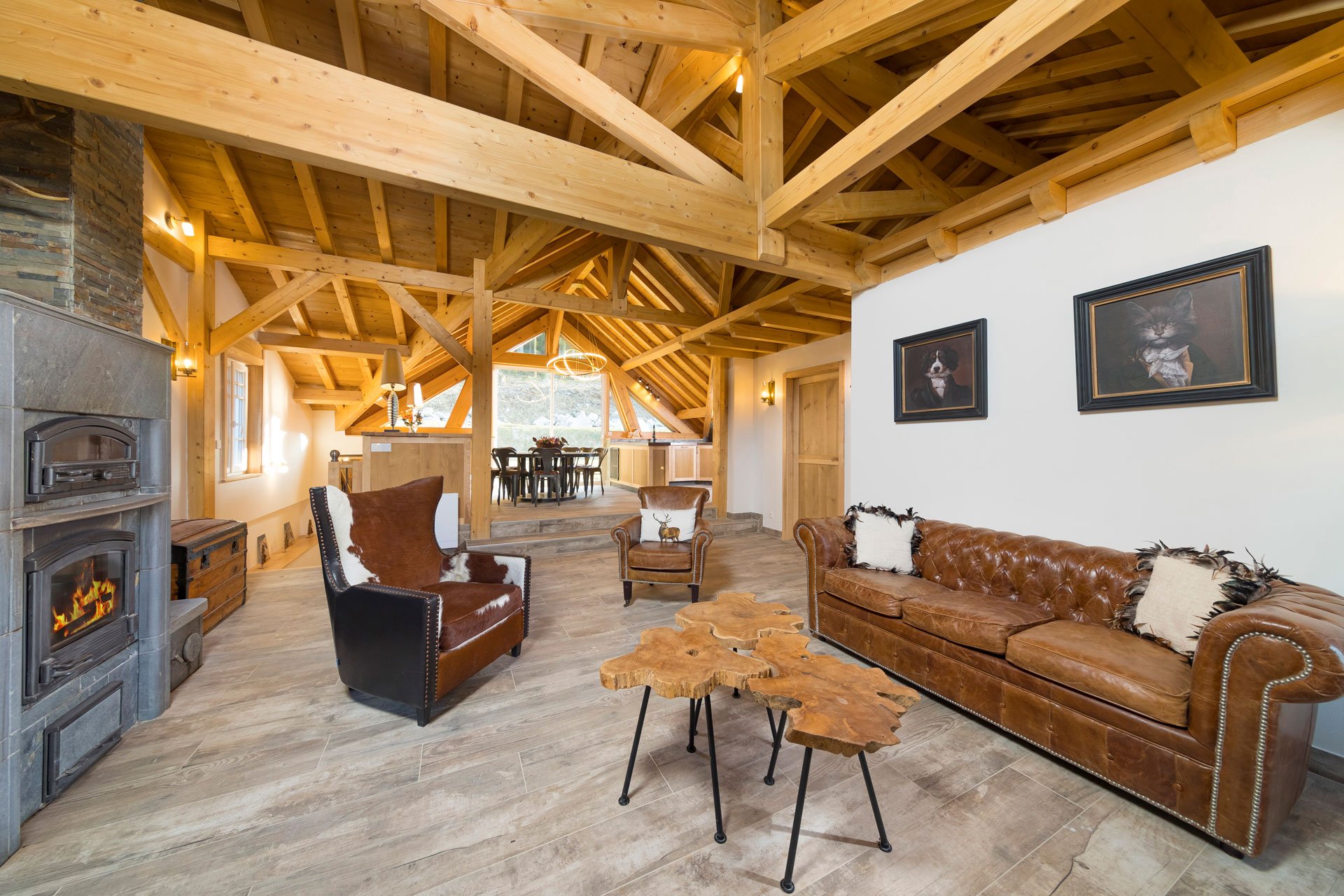 Home des bois à Ventron