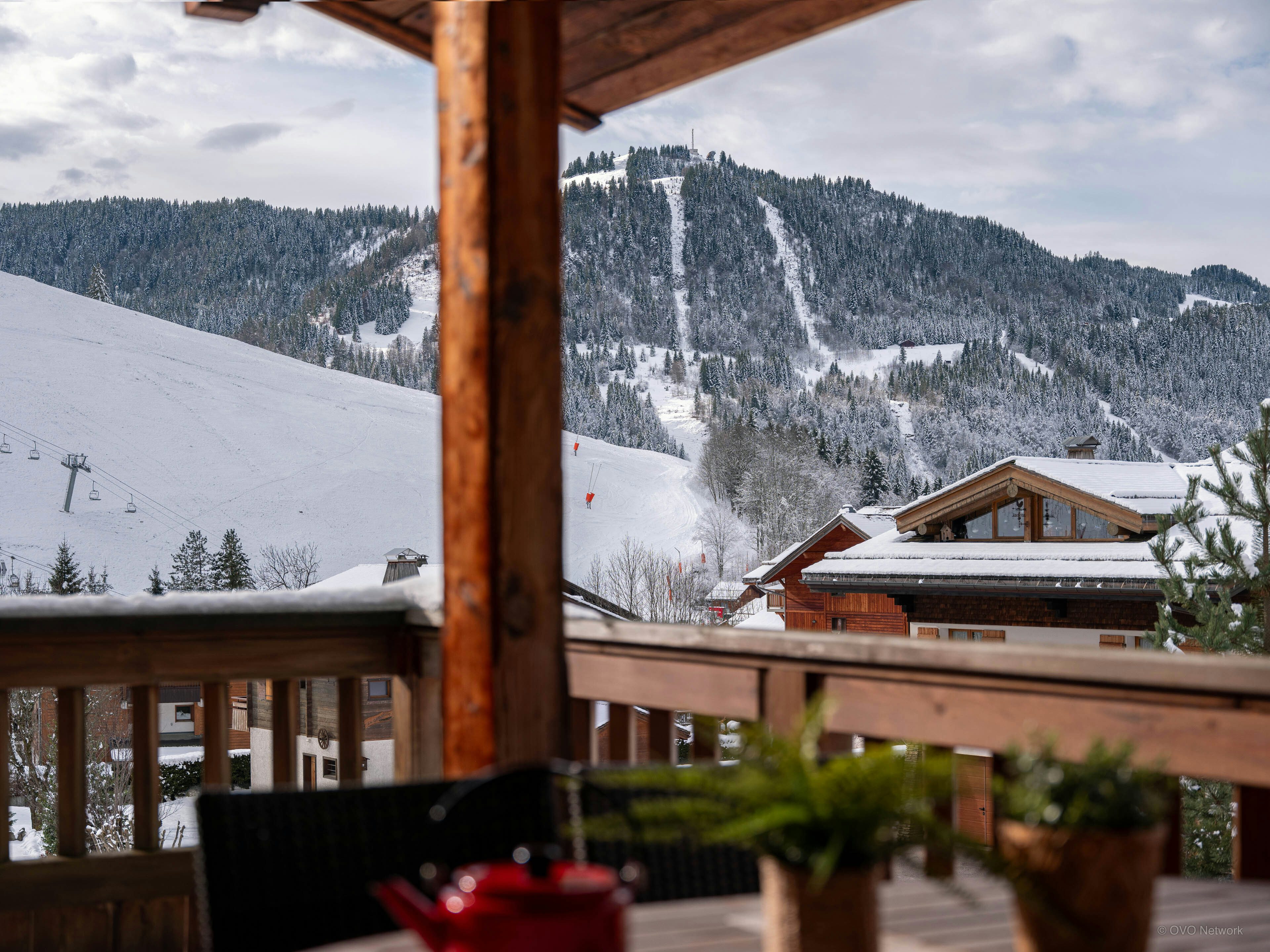 Luxe alpin et ski pour 6 hammam, cheminée & terrasse