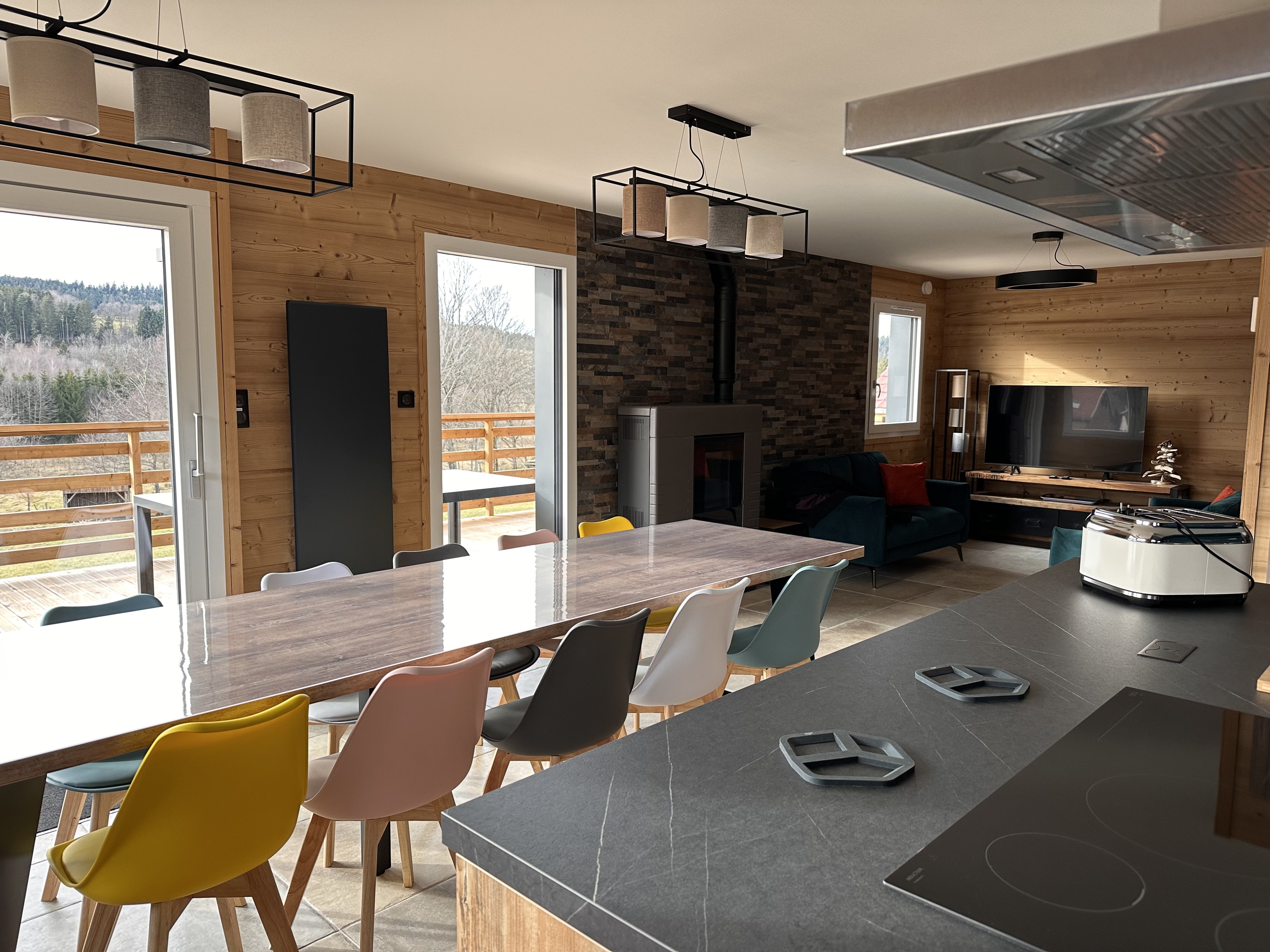 PLUME D'EAU - 11 pers - spa/piscine/pétanque/baby-foot - GERBEPAL