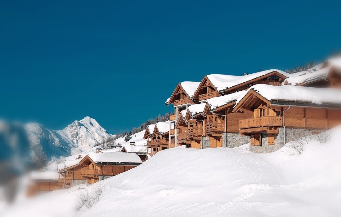 Chalet de charme - Valmeinier 1800  - 6/8 personnes - Au pied des Pistes - Parking couvert inclus.