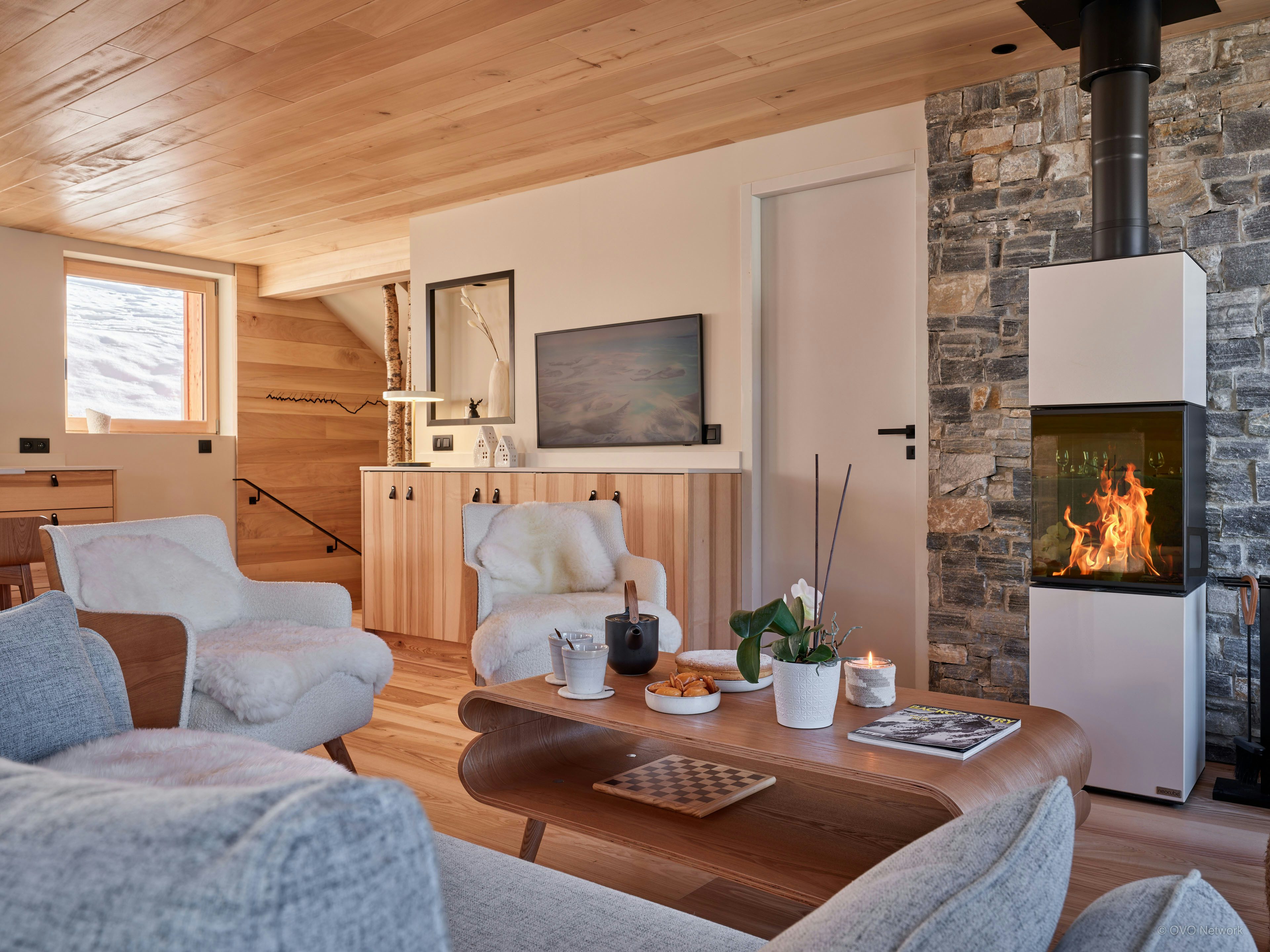 Séjour en famille 13p proche station, avec sauna et piscine